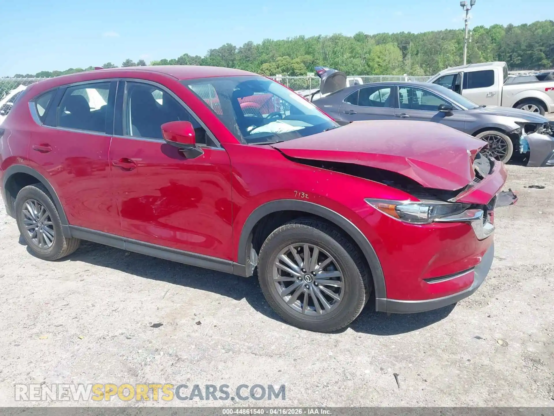 1 Photograph of a damaged car JM3KFABM0M1300514 MAZDA CX-5 2021