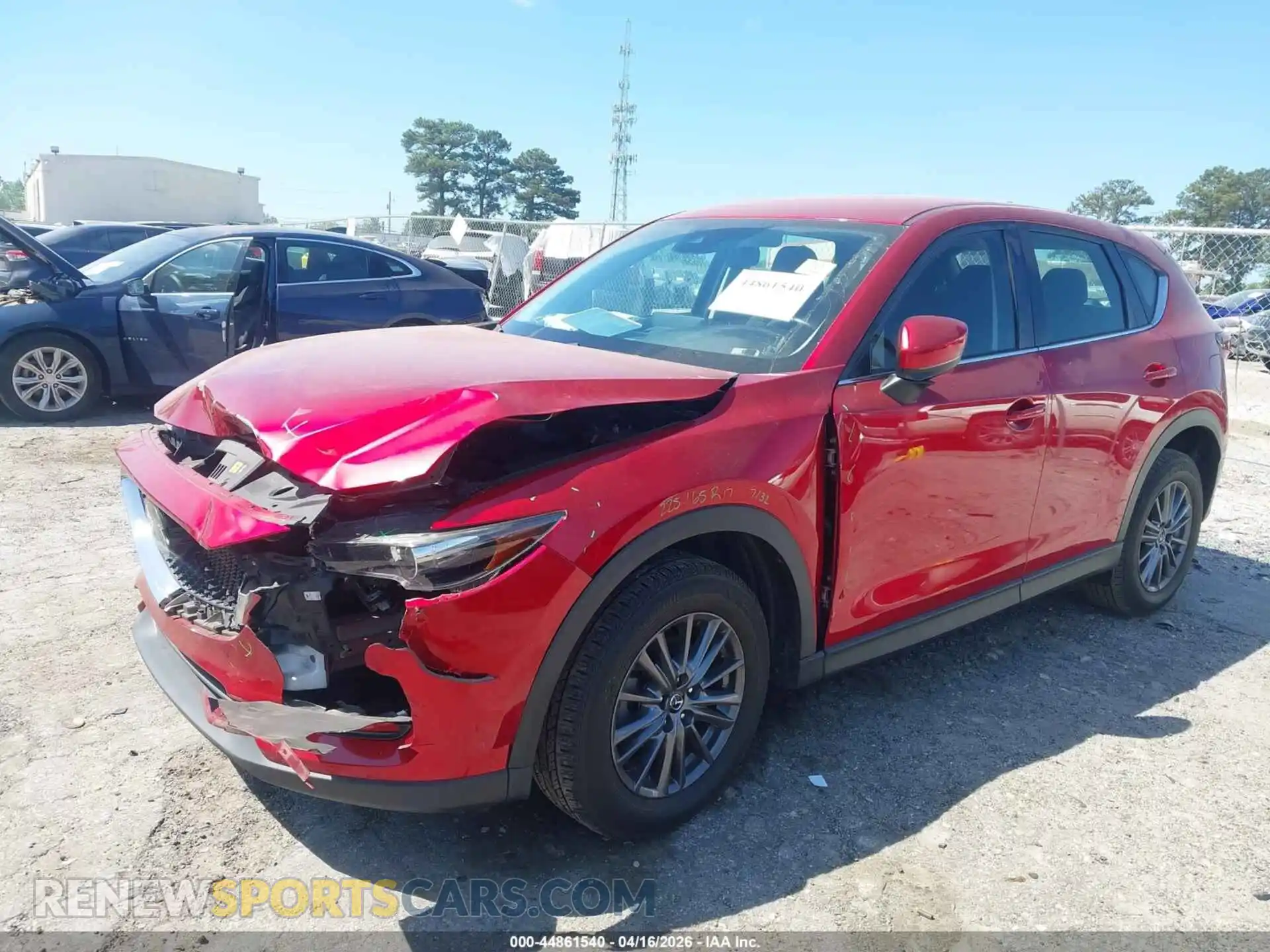 2 Photograph of a damaged car JM3KFABM0M1300514 MAZDA CX-5 2021