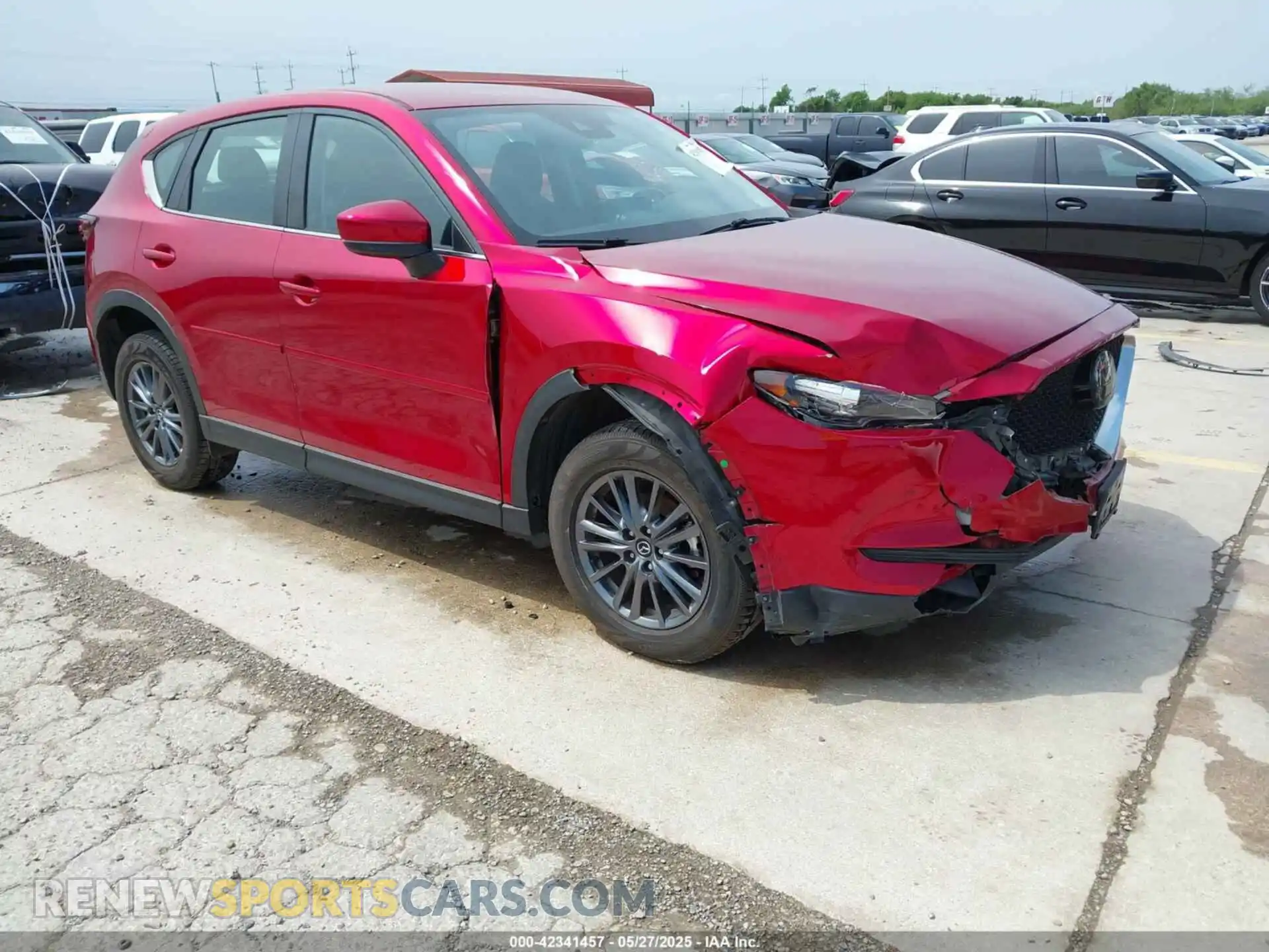 1 Photograph of a damaged car JM3KFABM3M0312615 MAZDA CX-5 2021