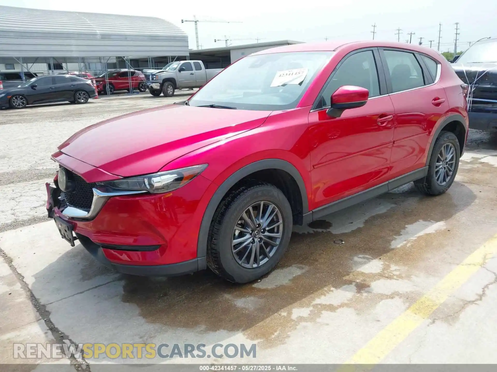 2 Photograph of a damaged car JM3KFABM3M0312615 MAZDA CX-5 2021