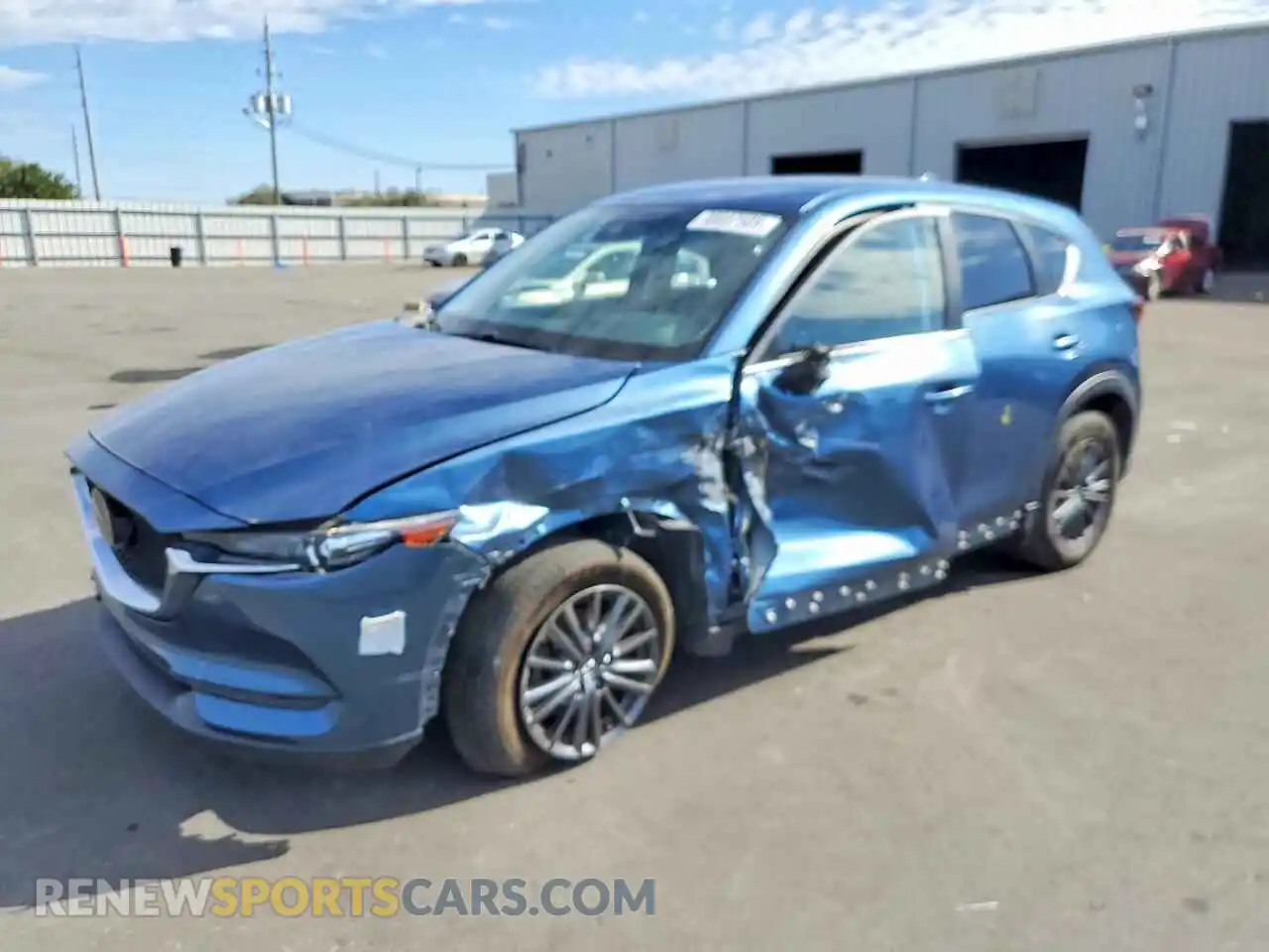 1 Фотография поврежденного автомобиля JM3KFABM4M0389896 MAZDA CX-5 2021