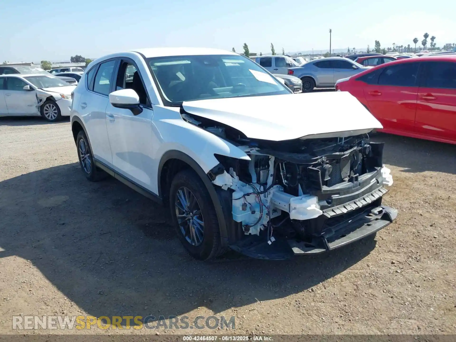 1 Photograph of a damaged car JM3KFABM5M0335152 MAZDA CX-5 2021