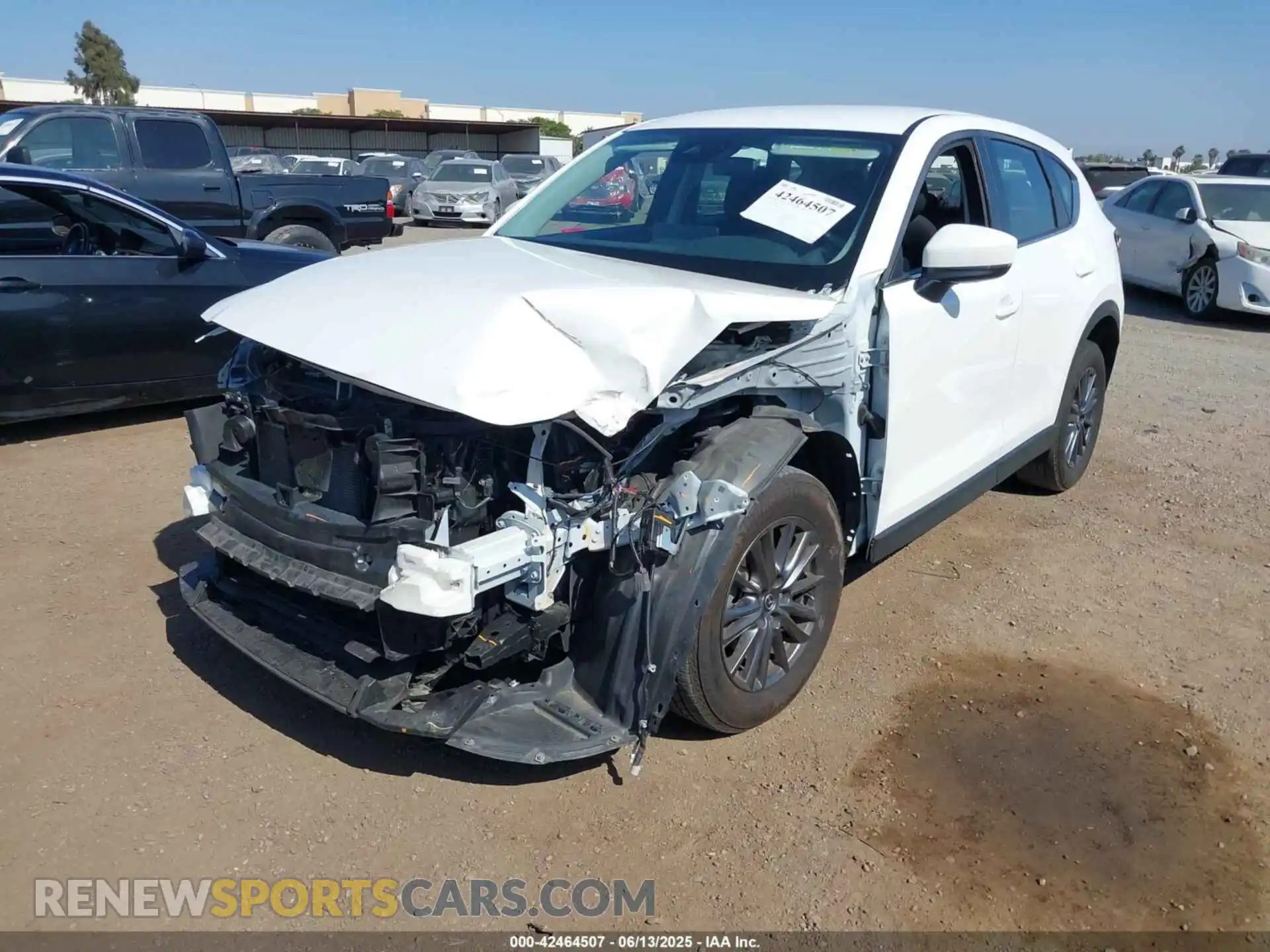 2 Photograph of a damaged car JM3KFABM5M0335152 MAZDA CX-5 2021