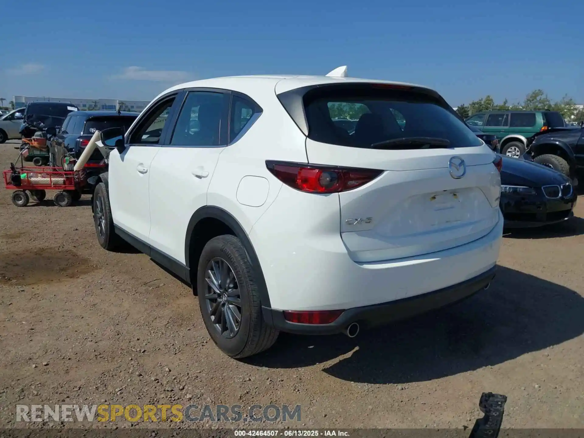 3 Photograph of a damaged car JM3KFABM5M0335152 MAZDA CX-5 2021
