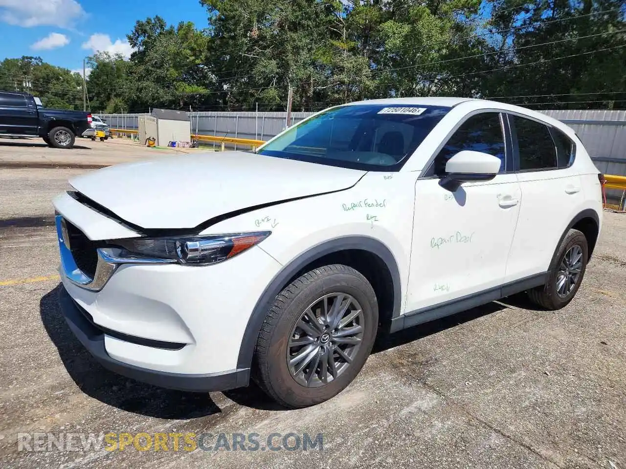 1 fotografías del automóvil dañado JM3KFABM5M0349570 MAZDA CX-5 2021