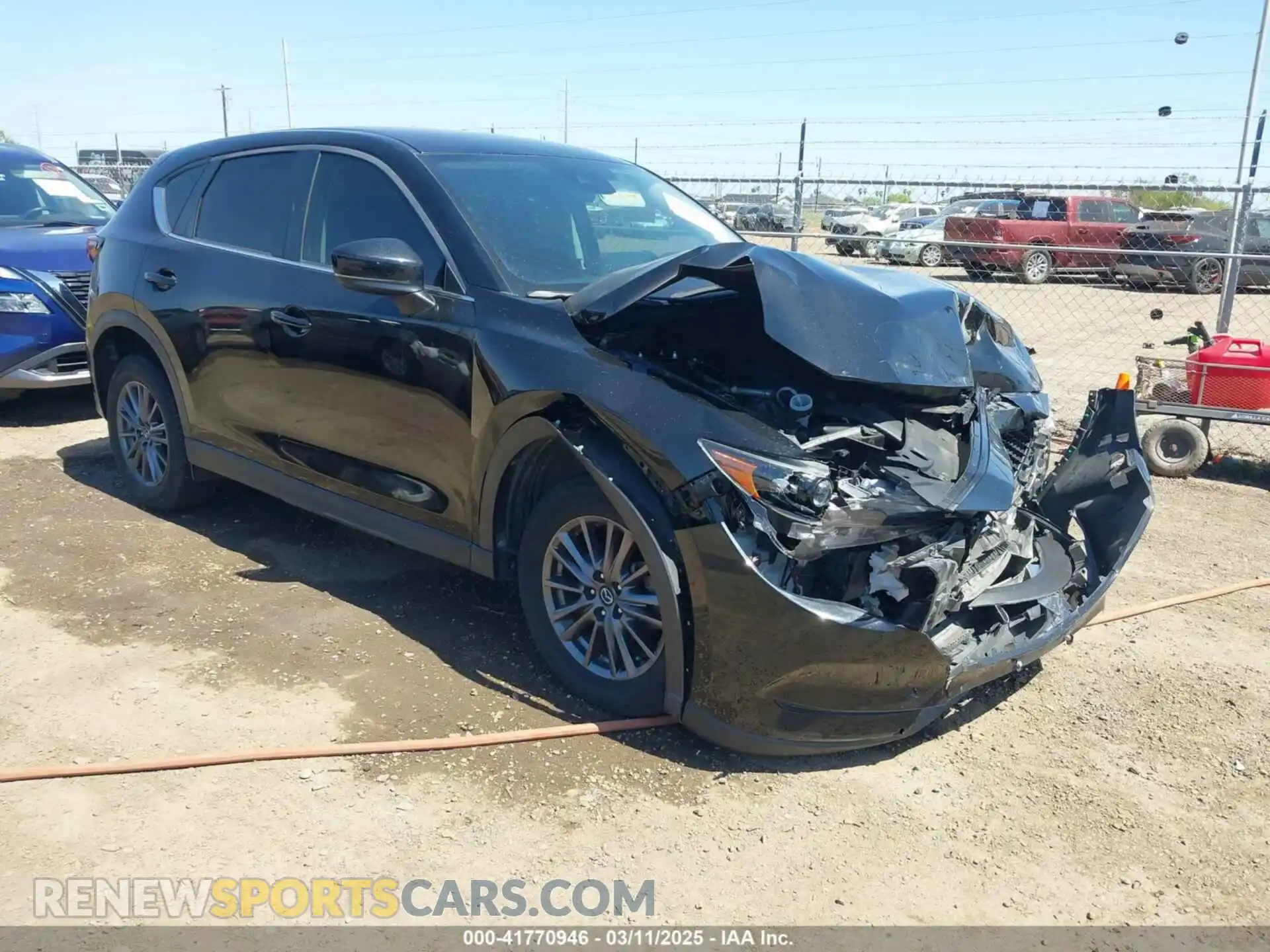 1 fotografías del automóvil dañado JM3KFABM5M1323982 MAZDA CX-5 2021