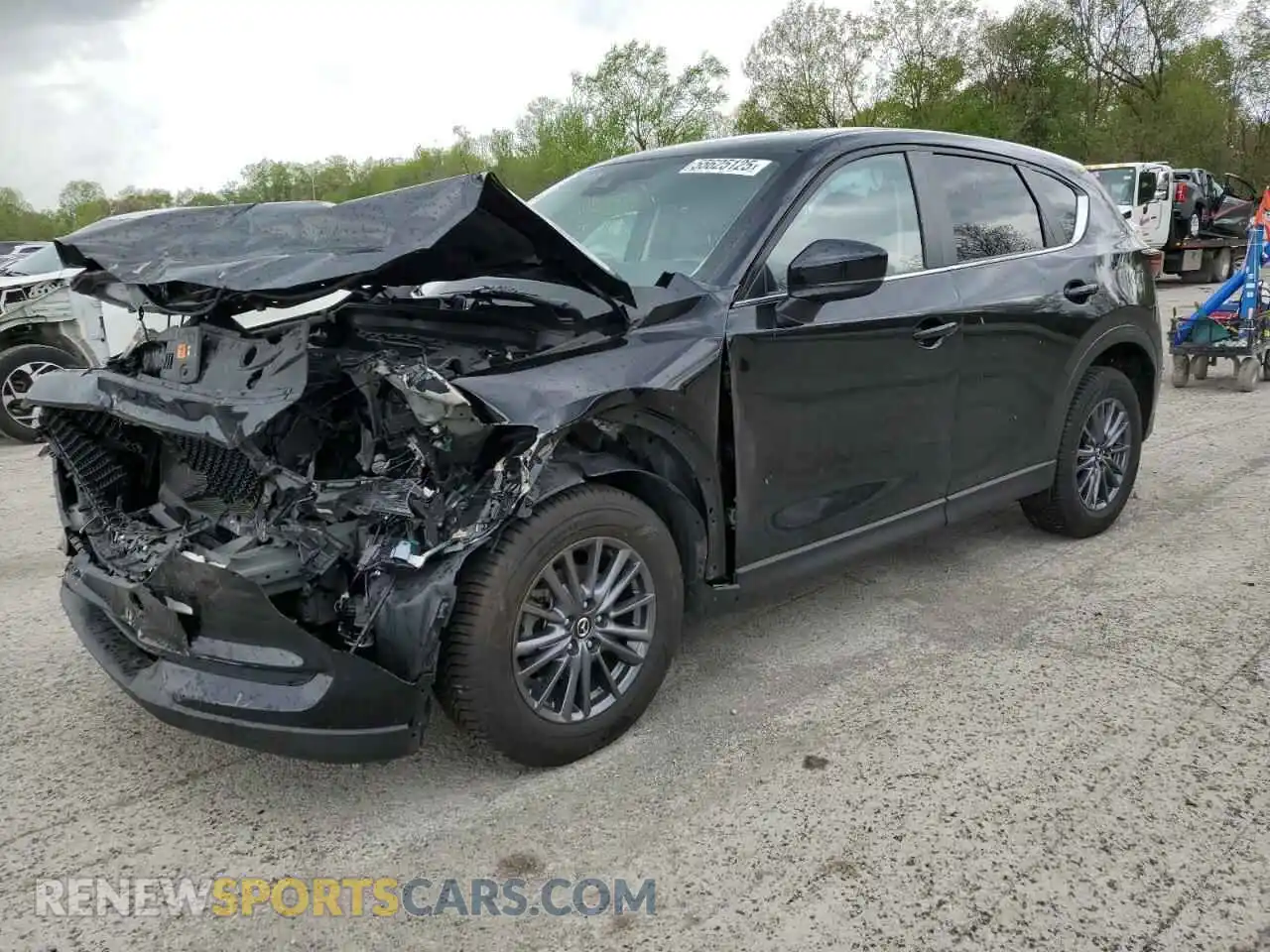 1 Photograph of a damaged car JM3KFABM8M1369192 MAZDA CX-5 2021