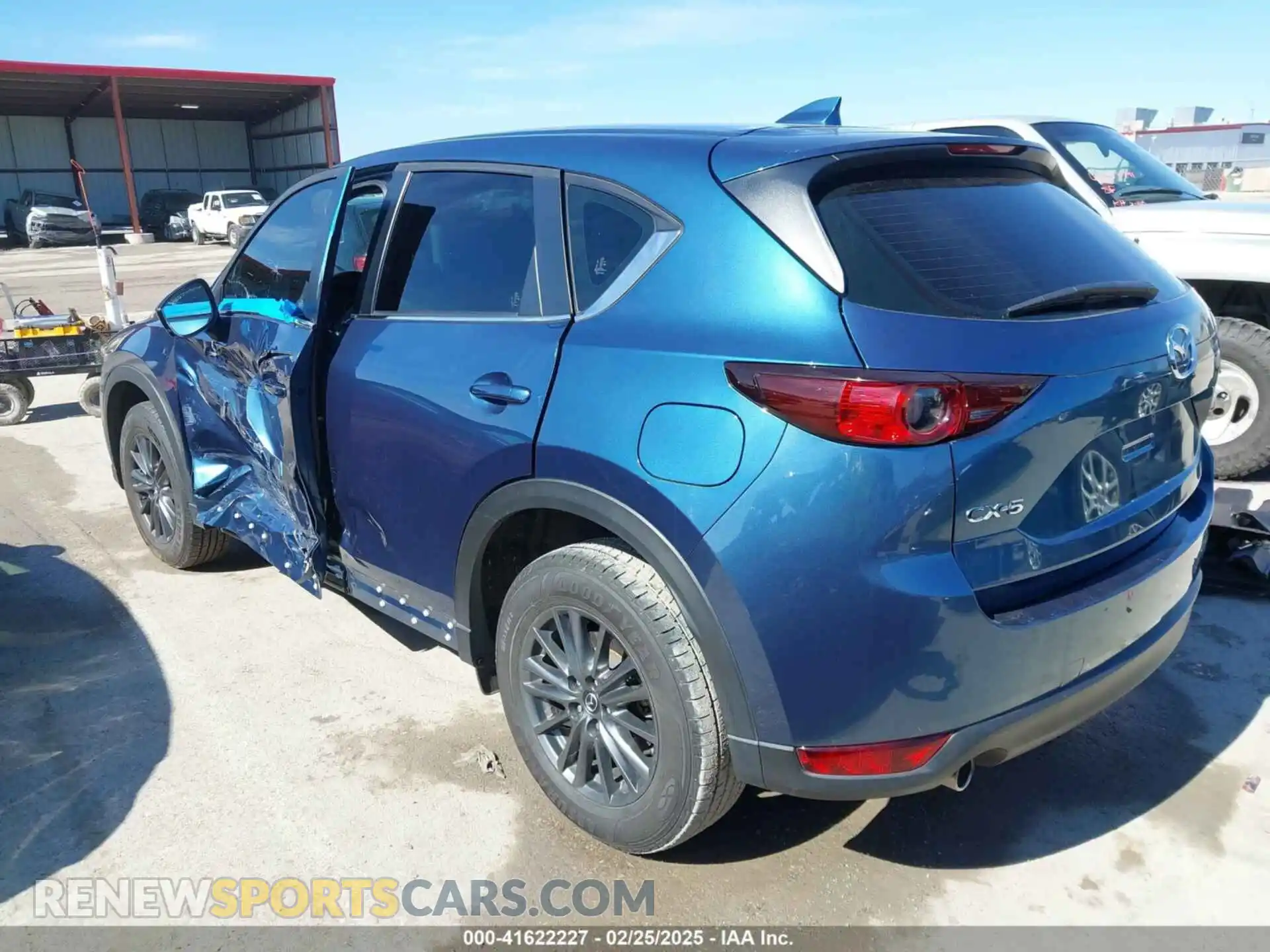 3 Photograph of a damaged car JM3KFABM9M0408393 MAZDA CX-5 2021