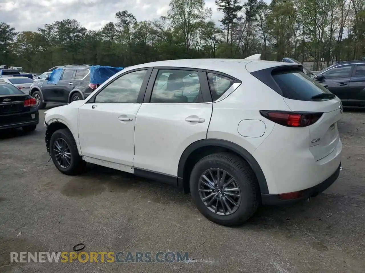 2 Photograph of a damaged car JM3KFABM9M1309518 MAZDA CX-5 2021