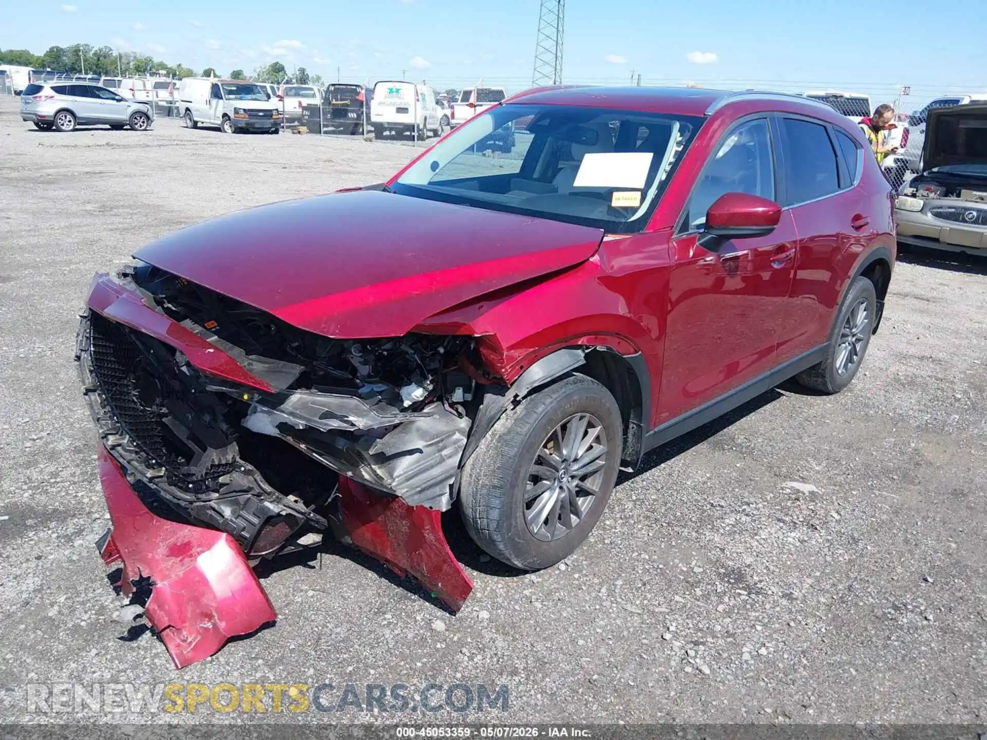 2 Photograph of a damaged car JM3KFACM0M0408443 MAZDA CX-5 2021