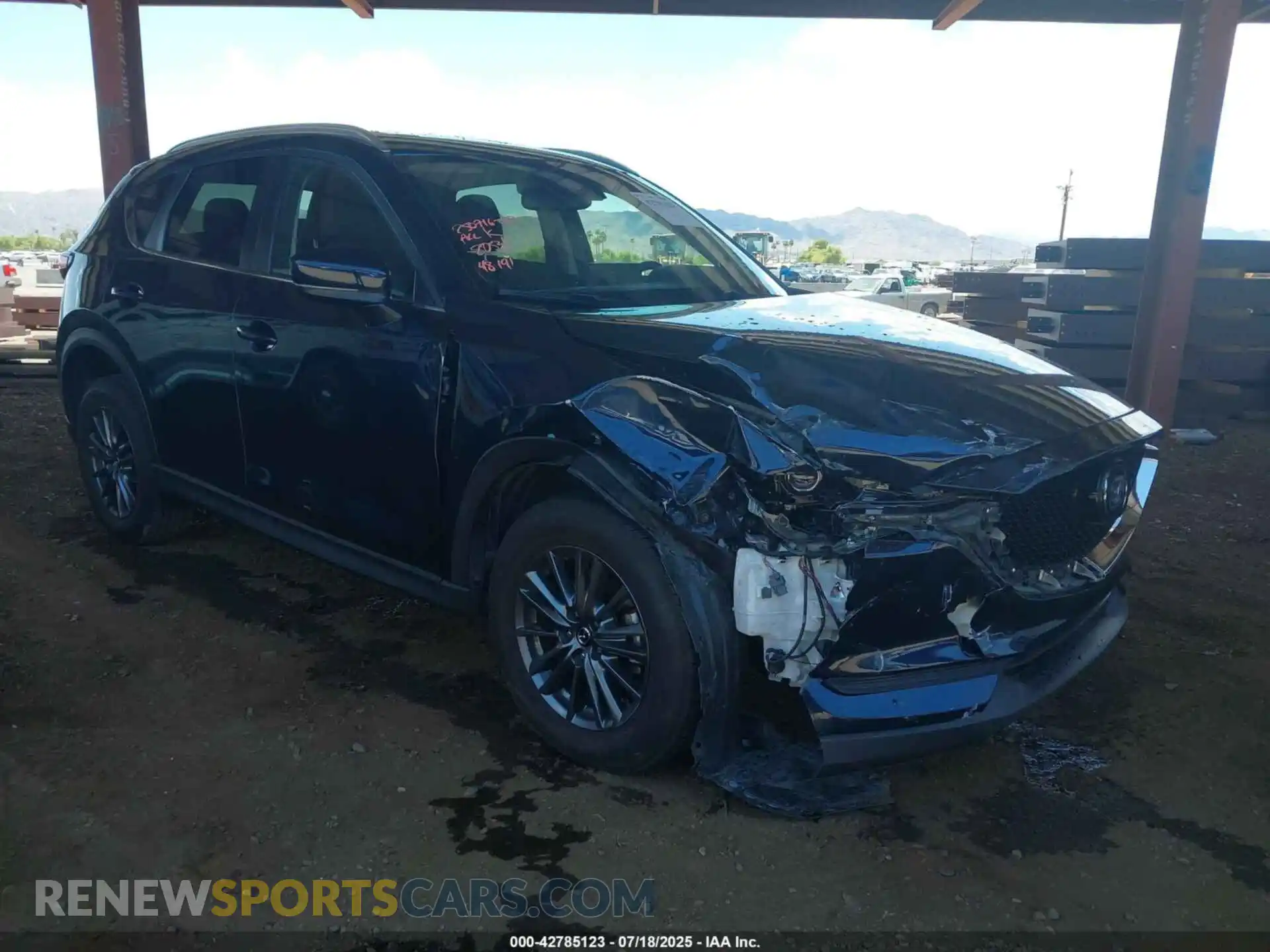 1 Фотография поврежденного автомобиля JM3KFACM0M1398054 MAZDA CX-5 2021