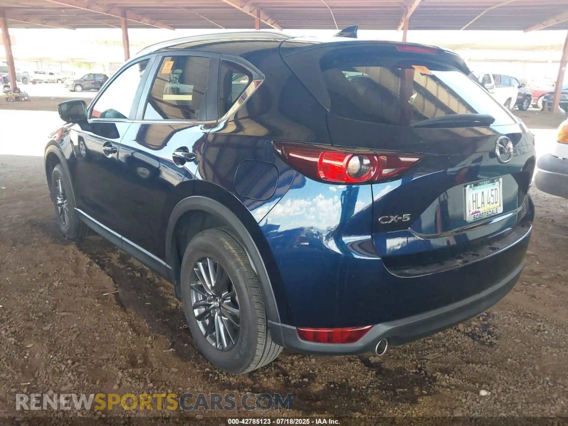 3 Фотография поврежденного автомобиля JM3KFACM0M1398054 MAZDA CX-5 2021