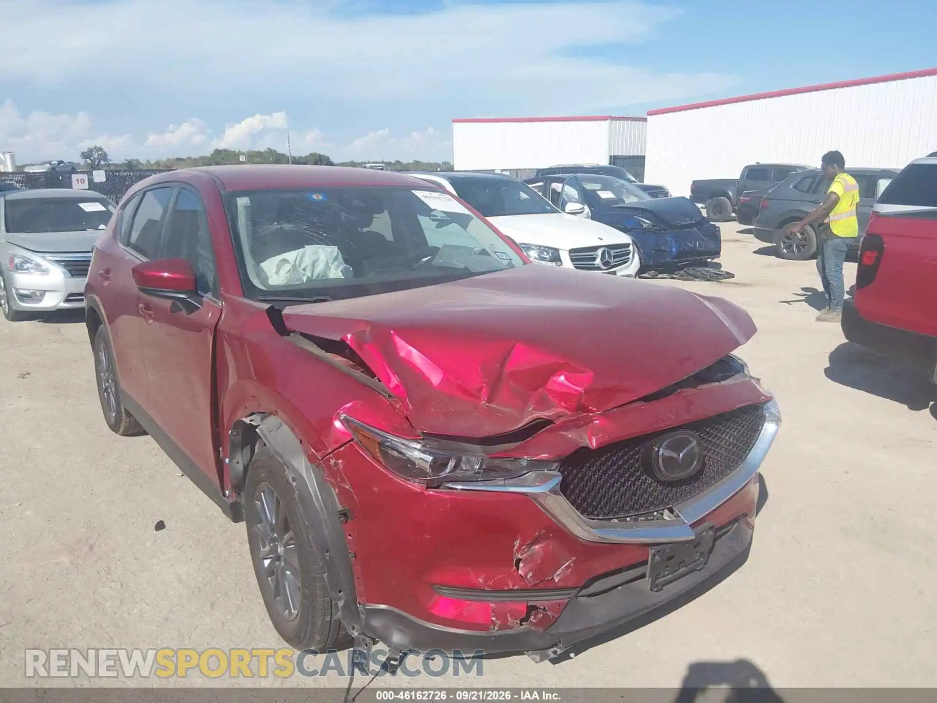 1 Photograph of a damaged car JM3KFACM0M1458673 MAZDA CX-5 2021