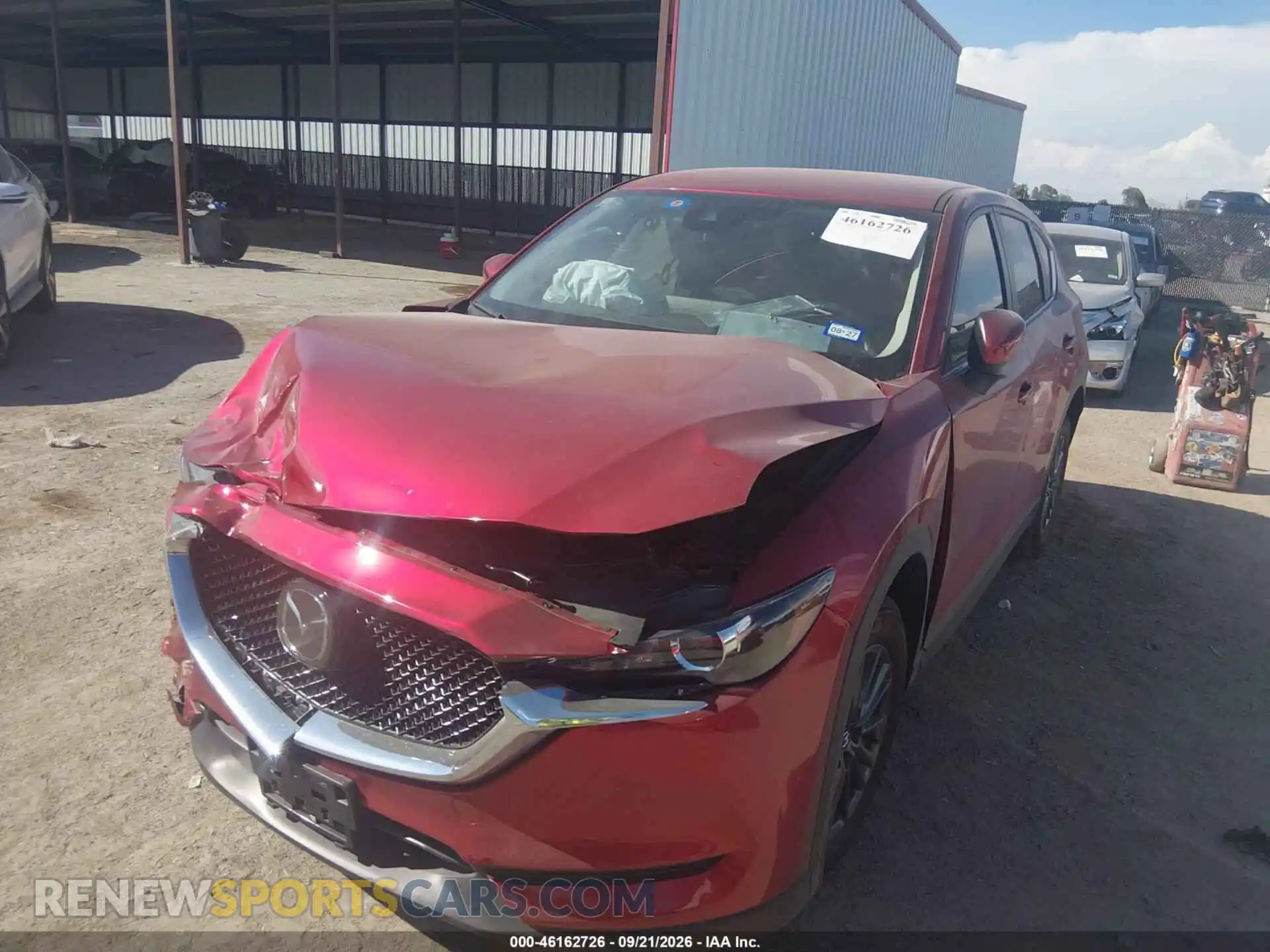 2 Photograph of a damaged car JM3KFACM0M1458673 MAZDA CX-5 2021
