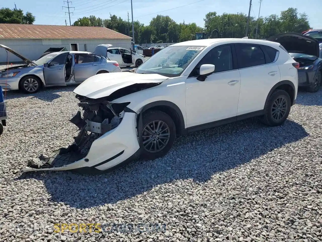 1 fotografías del automóvil dañado JM3KFACM1M0331274 MAZDA CX-5 2021