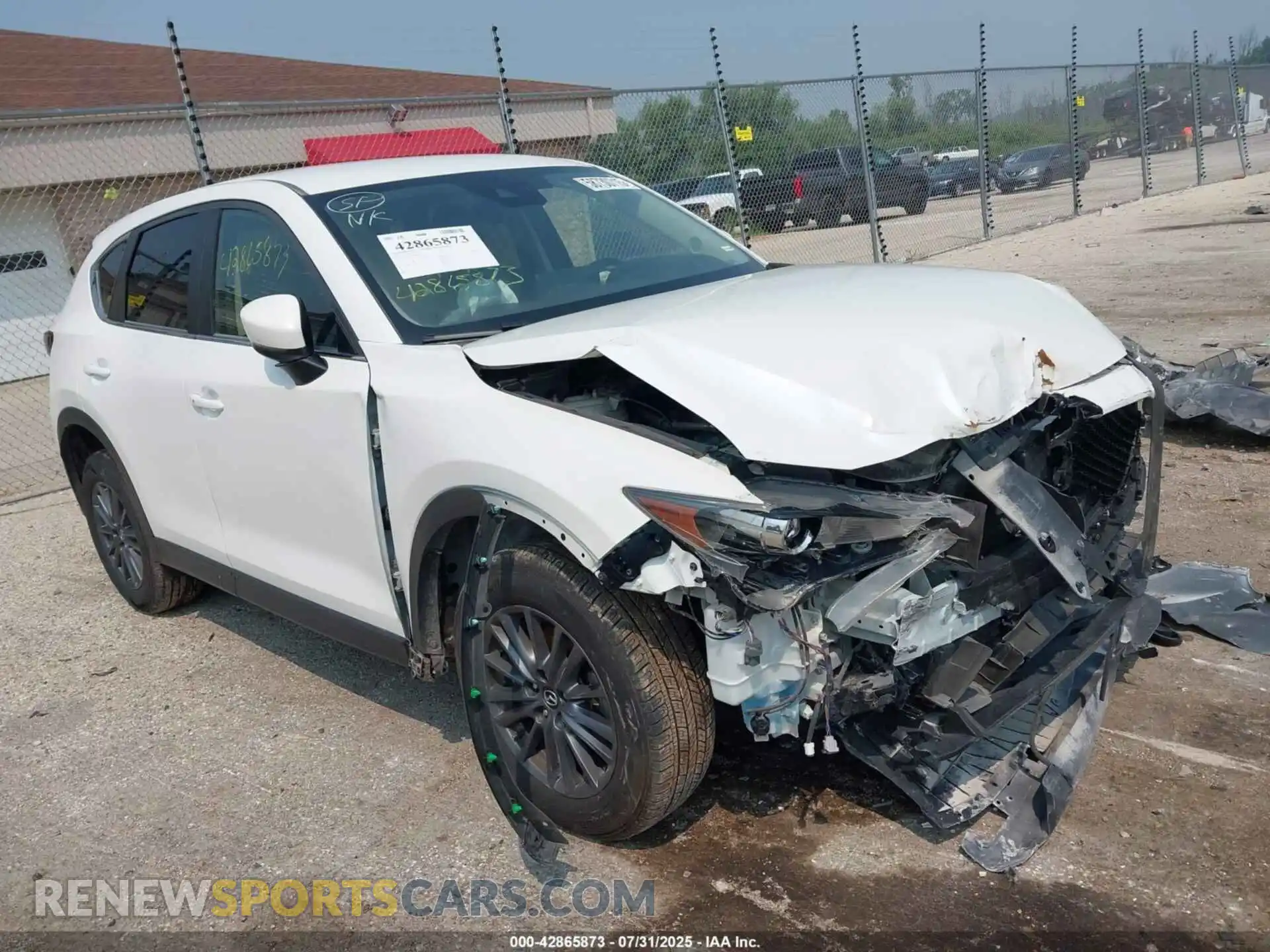 1 Photograph of a damaged car JM3KFACM1M0335793 MAZDA CX-5 2021