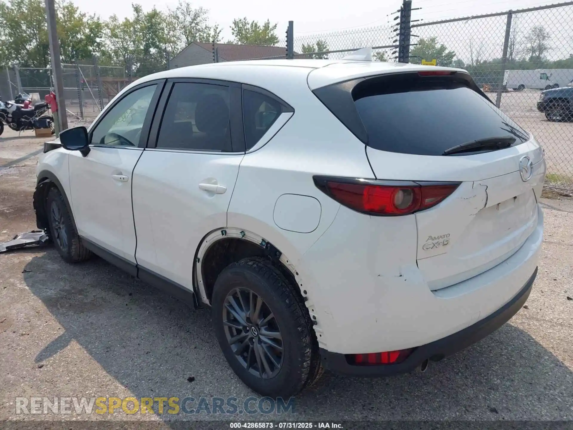 3 Photograph of a damaged car JM3KFACM1M0335793 MAZDA CX-5 2021