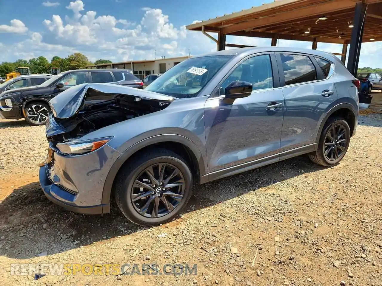 1 Photograph of a damaged car JM3KFACM1M0409164 MAZDA CX-5 2021