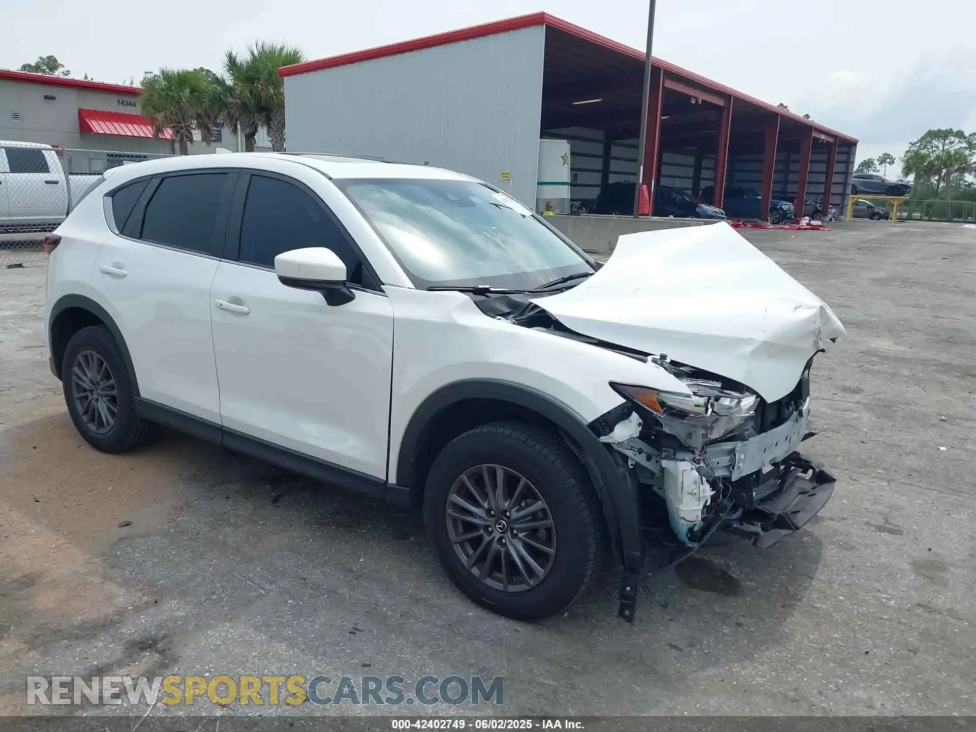 1 Photograph of a damaged car JM3KFACM1M0428782 MAZDA CX-5 2021