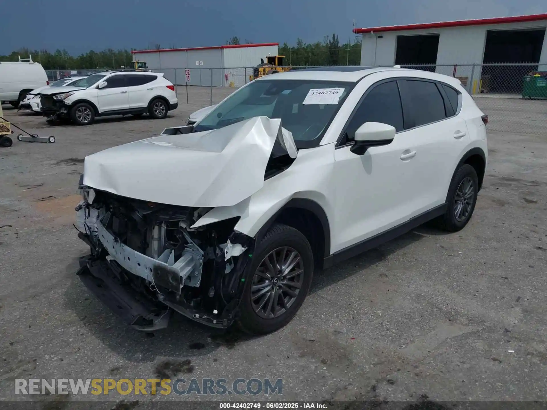 2 Photograph of a damaged car JM3KFACM1M0428782 MAZDA CX-5 2021