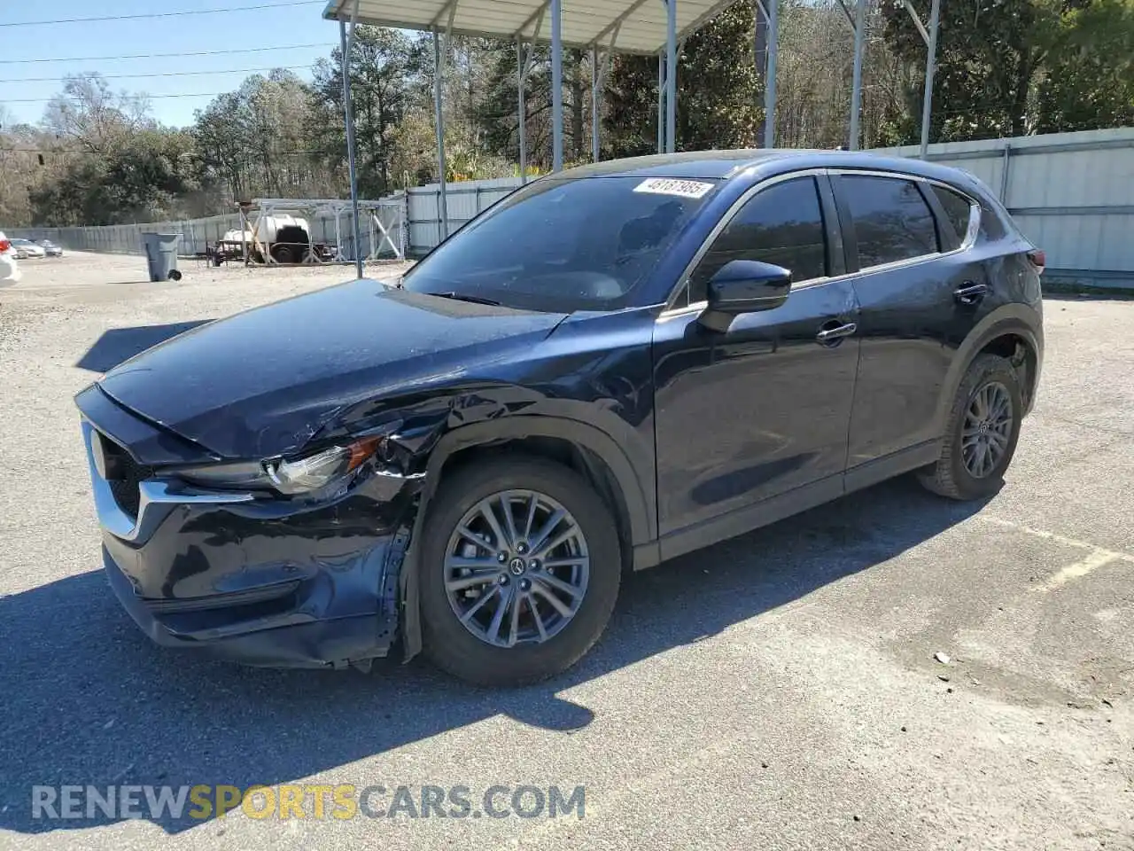 1 Фотография поврежденного автомобиля JM3KFACM1M0442455 MAZDA CX-5 2021