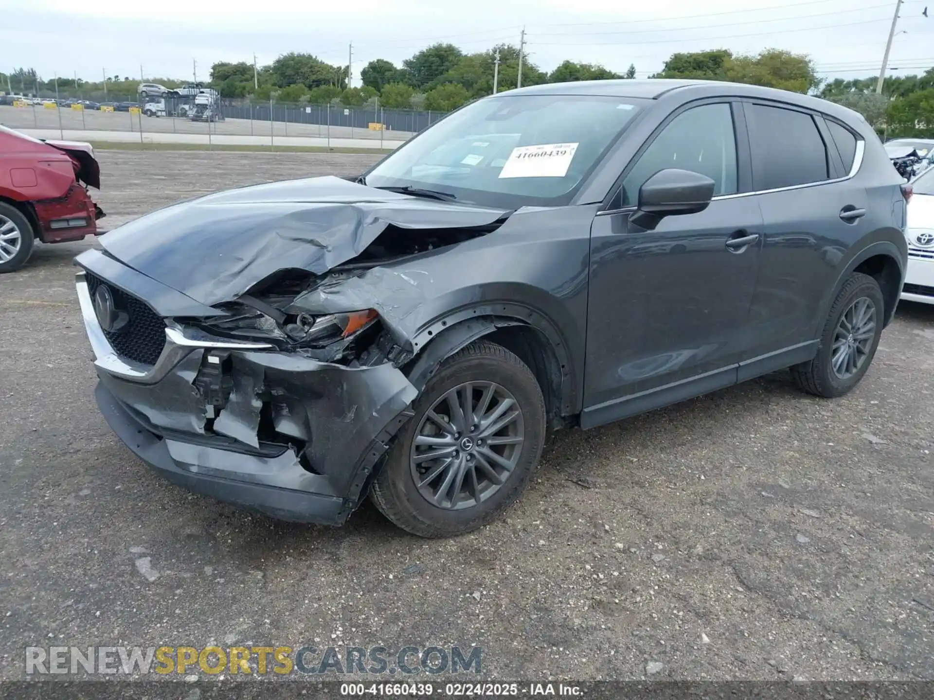 2 Photograph of a damaged car JM3KFACM1M0461510 MAZDA CX-5 2021