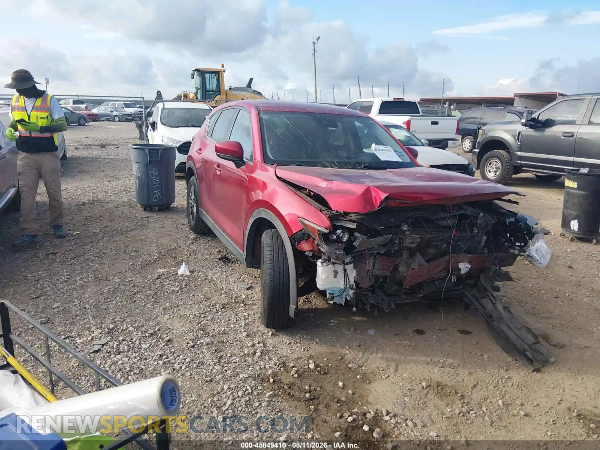 1 Photograph of a damaged car JM3KFACM1M0462401 MAZDA CX-5 2021