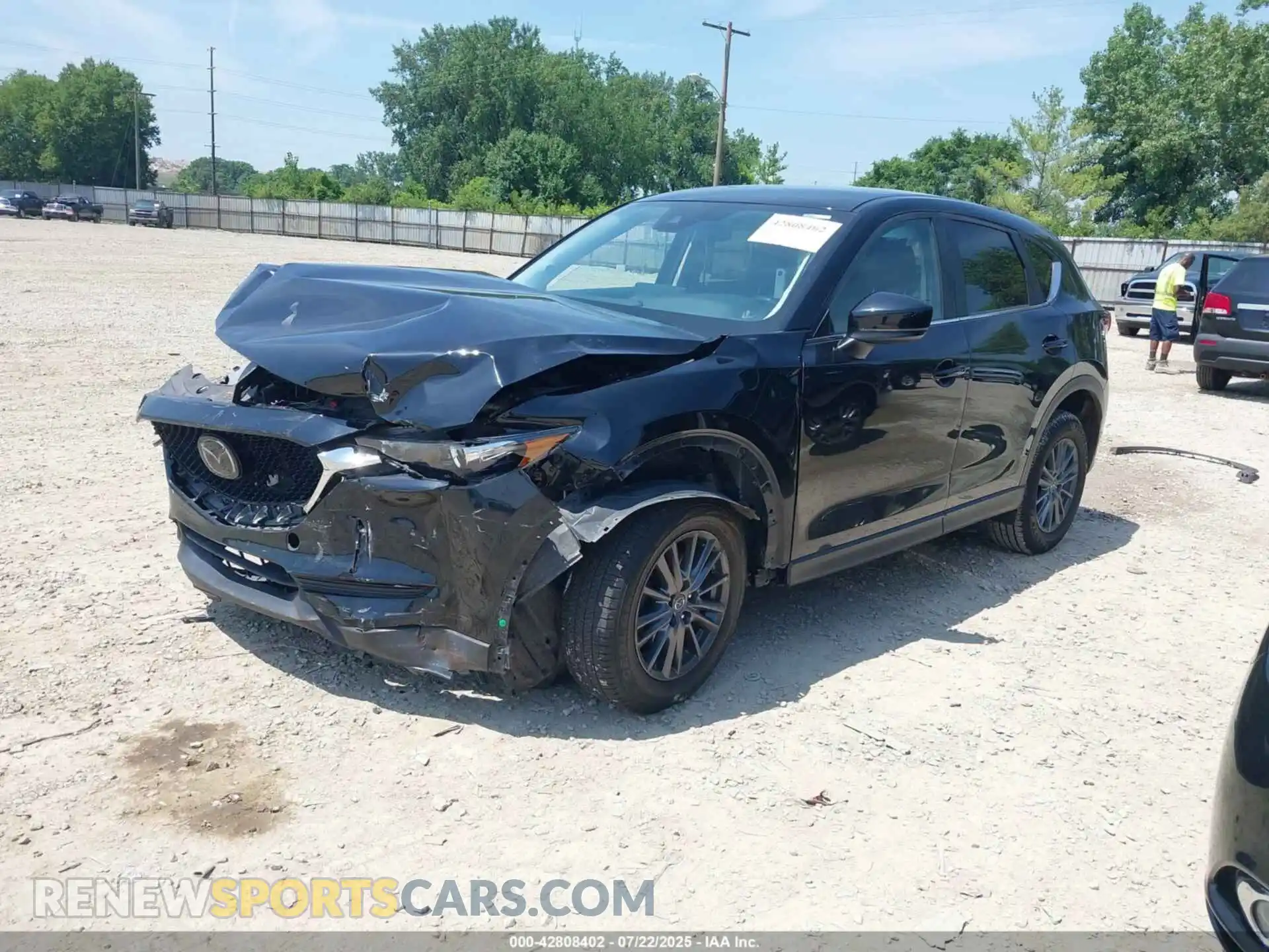 2 Photograph of a damaged car JM3KFACM1M1313660 MAZDA CX-5 2021