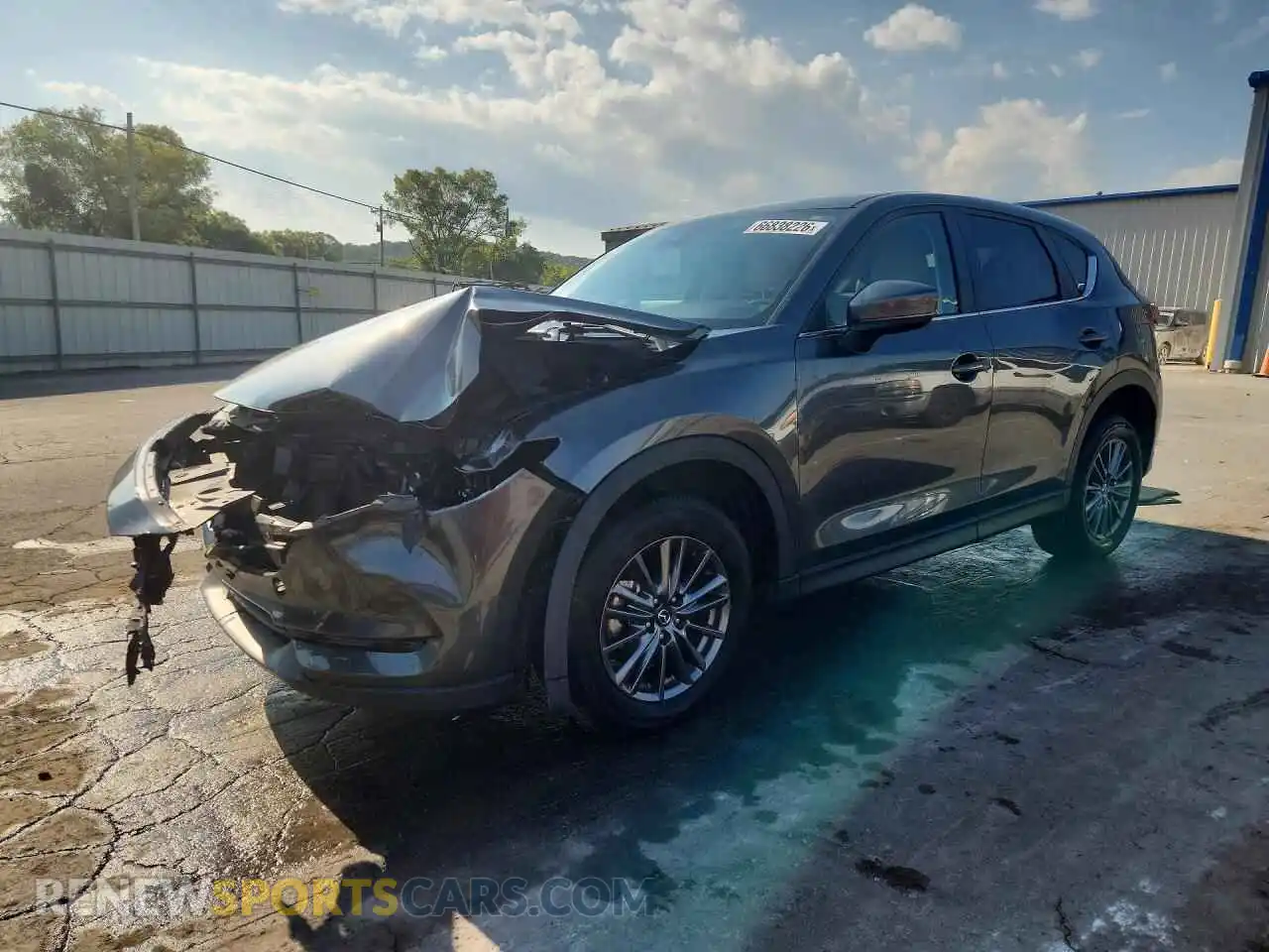1 Photograph of a damaged car JM3KFACM2M0325404 MAZDA CX-5 2021