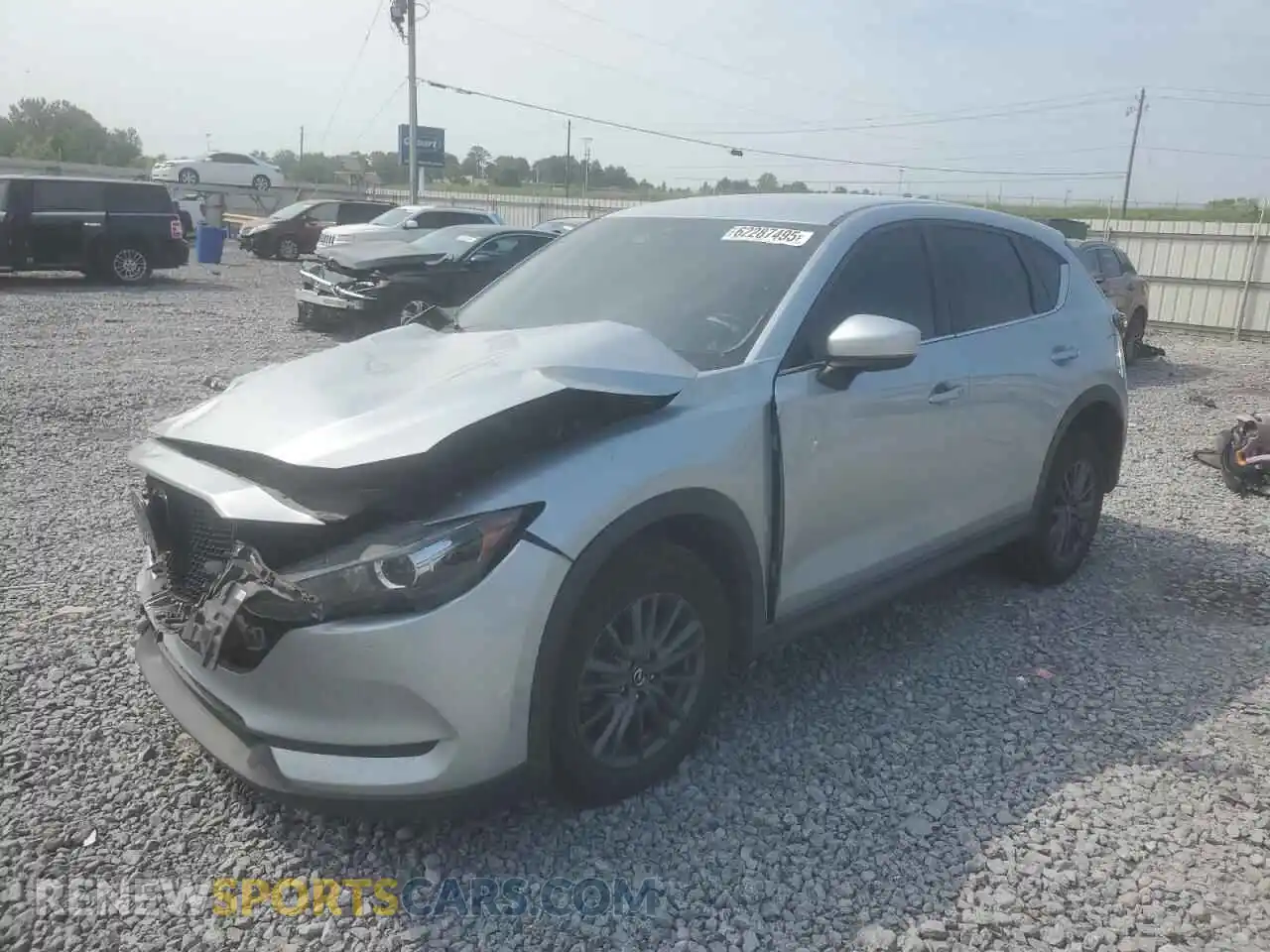 1 Photograph of a damaged car JM3KFACM2M0338816 MAZDA CX-5 2021