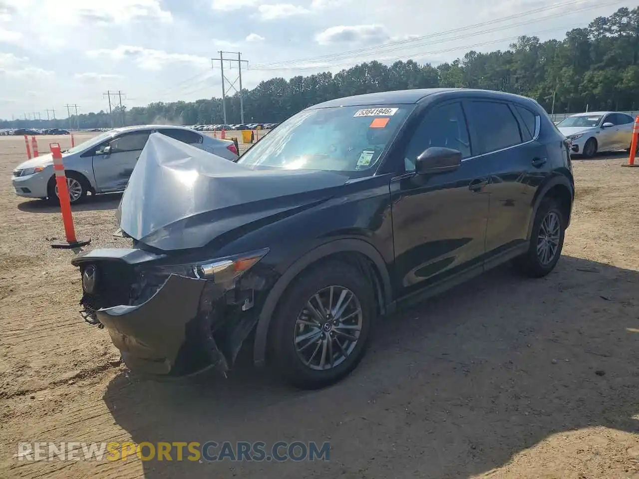 1 Фотография поврежденного автомобиля JM3KFACM2M0349962 MAZDA CX-5 2021