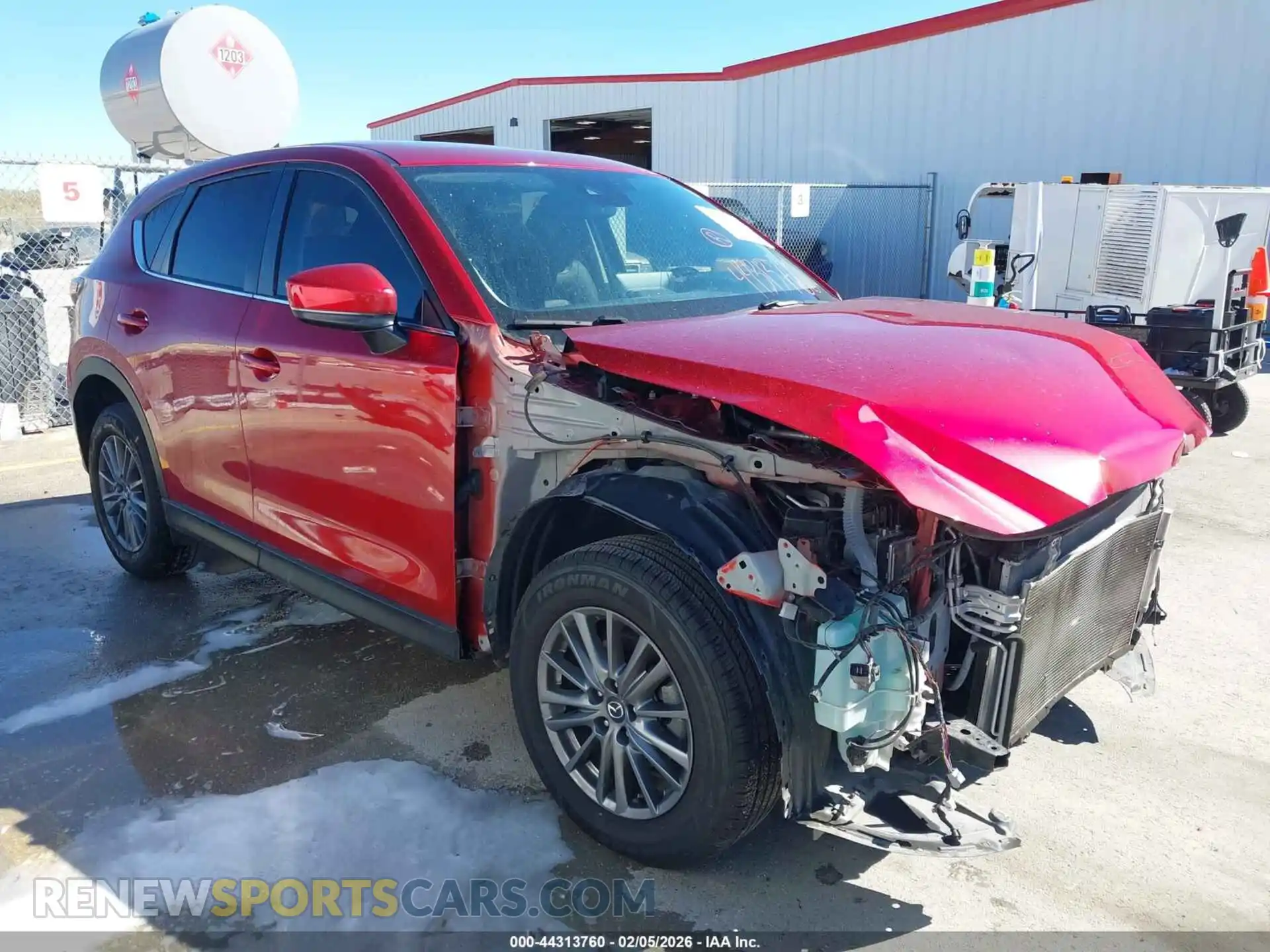 1 Photograph of a damaged car JM3KFACM2M0387689 MAZDA CX-5 2021