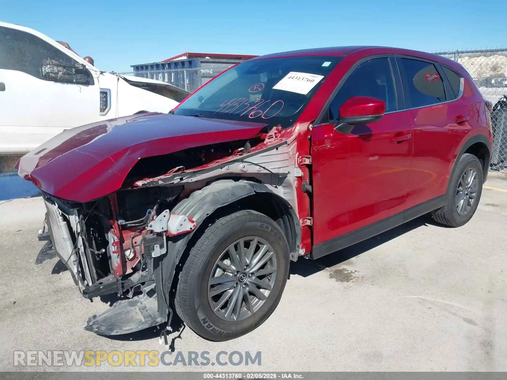 2 Photograph of a damaged car JM3KFACM2M0387689 MAZDA CX-5 2021