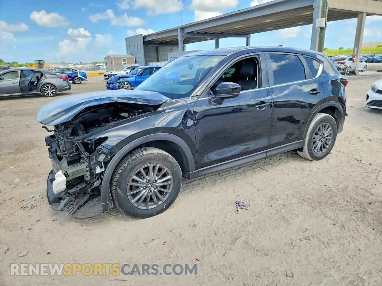 1 fotografías del automóvil dañado JM3KFACM2M0390480 MAZDA CX-5 2021