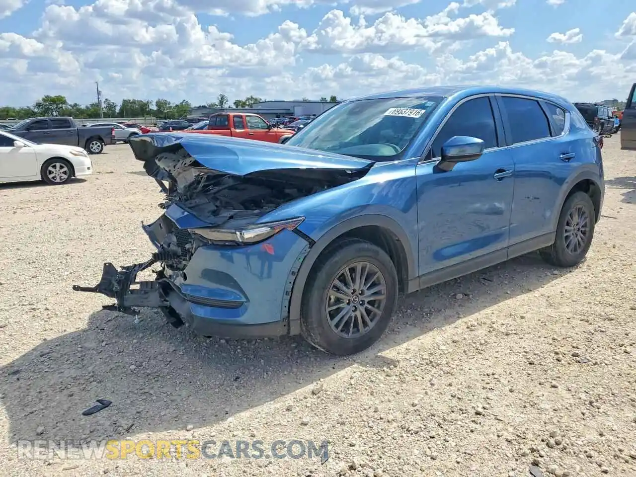 1 Photograph of a damaged car JM3KFACM2M1320696 MAZDA CX-5 2021