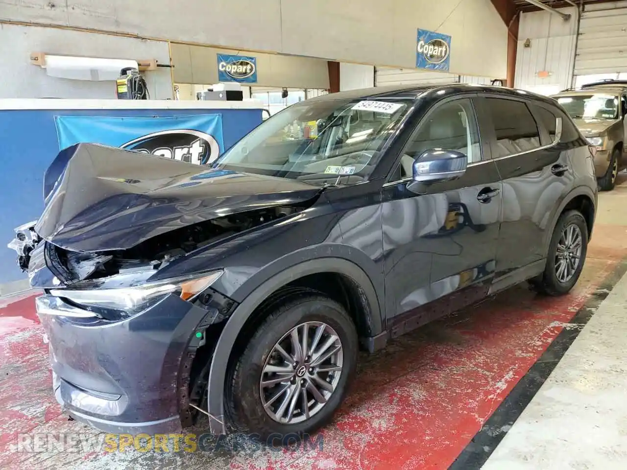 1 Photograph of a damaged car JM3KFACM2M1325722 MAZDA CX-5 2021