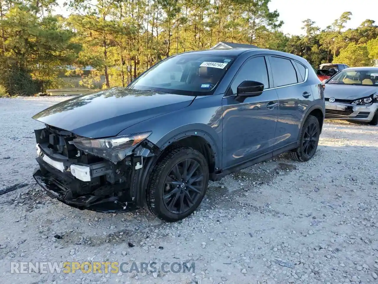 1 Photograph of a damaged car JM3KFACM3M0387734 MAZDA CX-5 2021