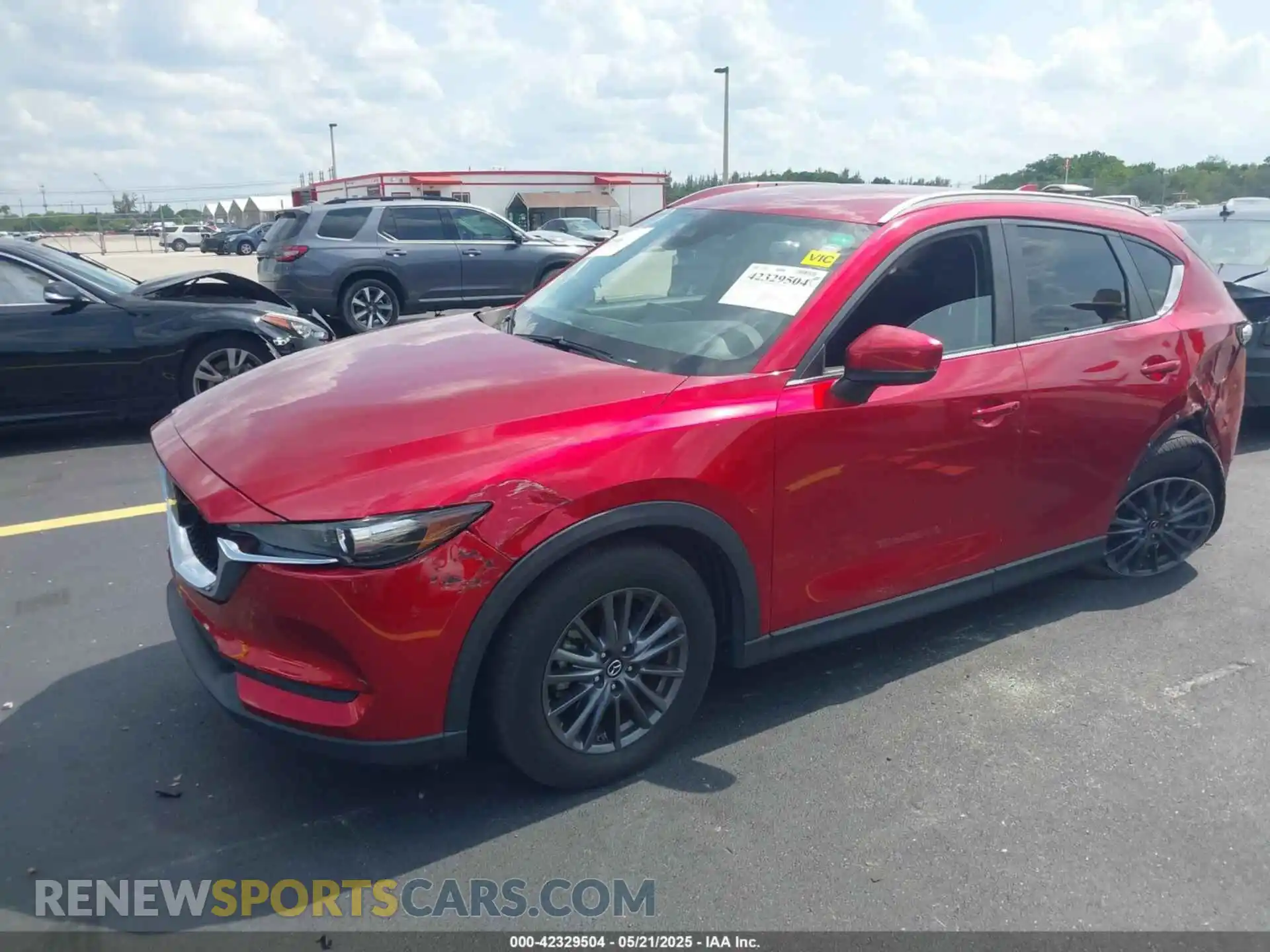 2 Photograph of a damaged car JM3KFACM3M0405388 MAZDA CX-5 2021