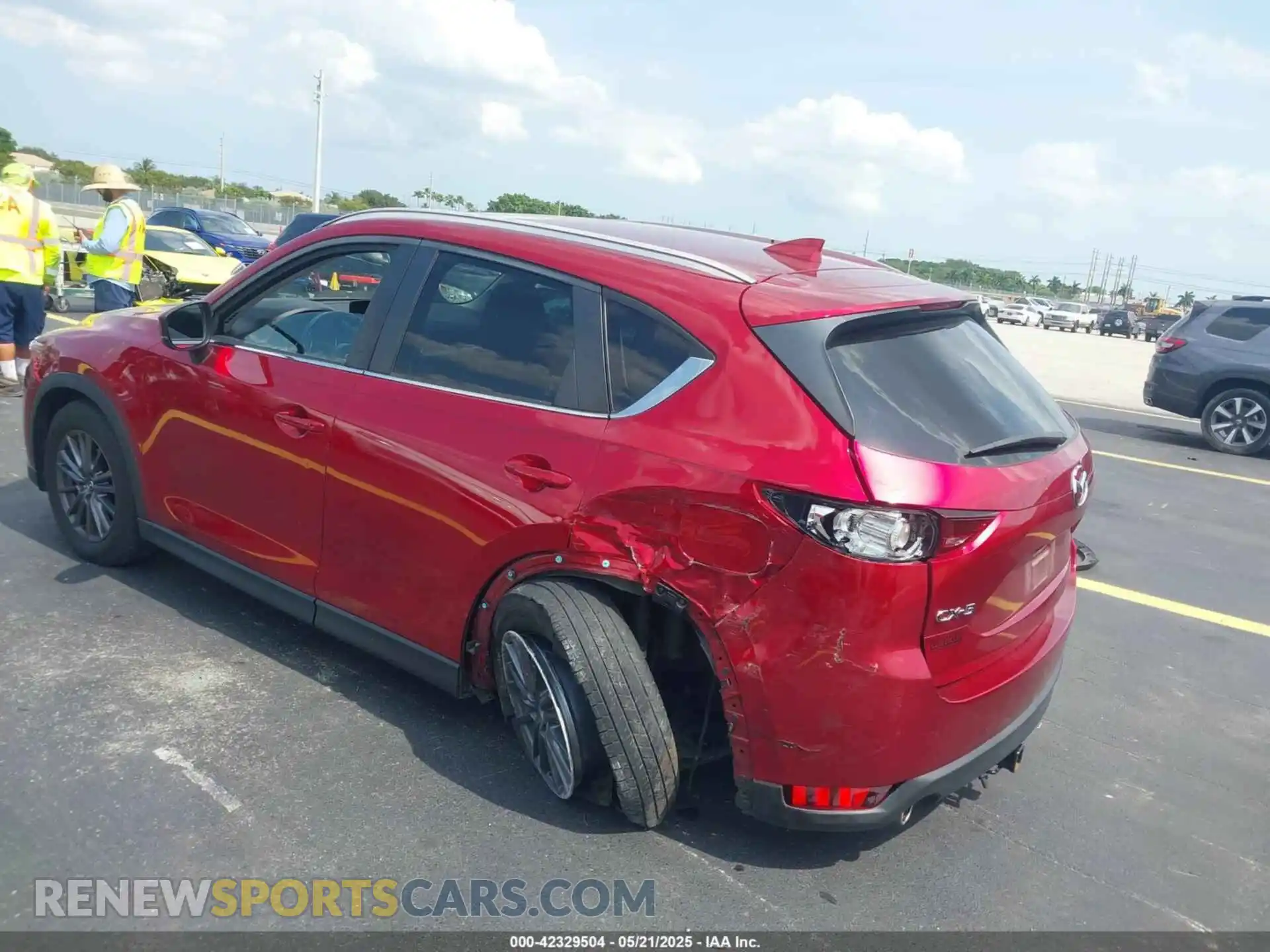3 Photograph of a damaged car JM3KFACM3M0405388 MAZDA CX-5 2021