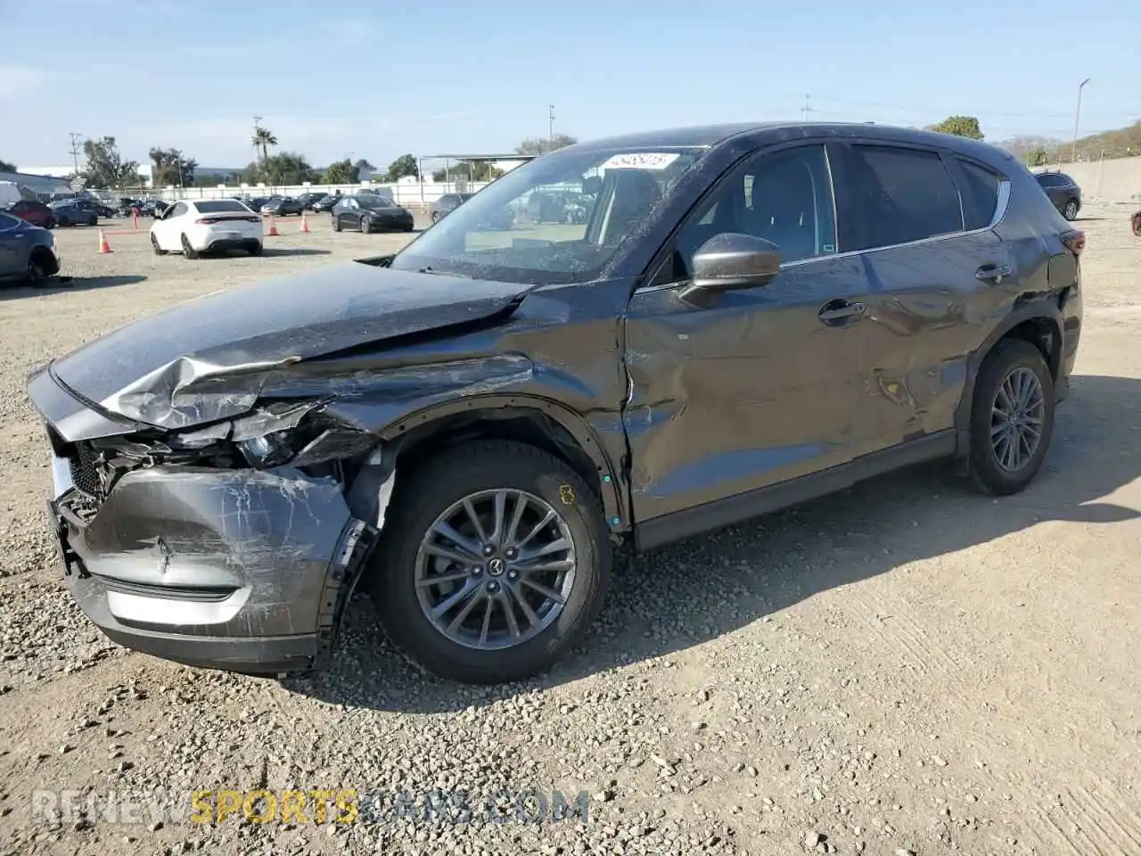 1 Photograph of a damaged car JM3KFACM3M0450671 MAZDA CX-5 2021