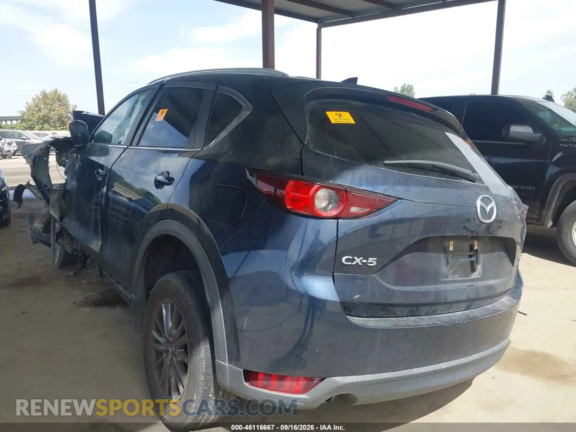 3 Photograph of a damaged car JM3KFACM3M1324787 MAZDA CX-5 2021