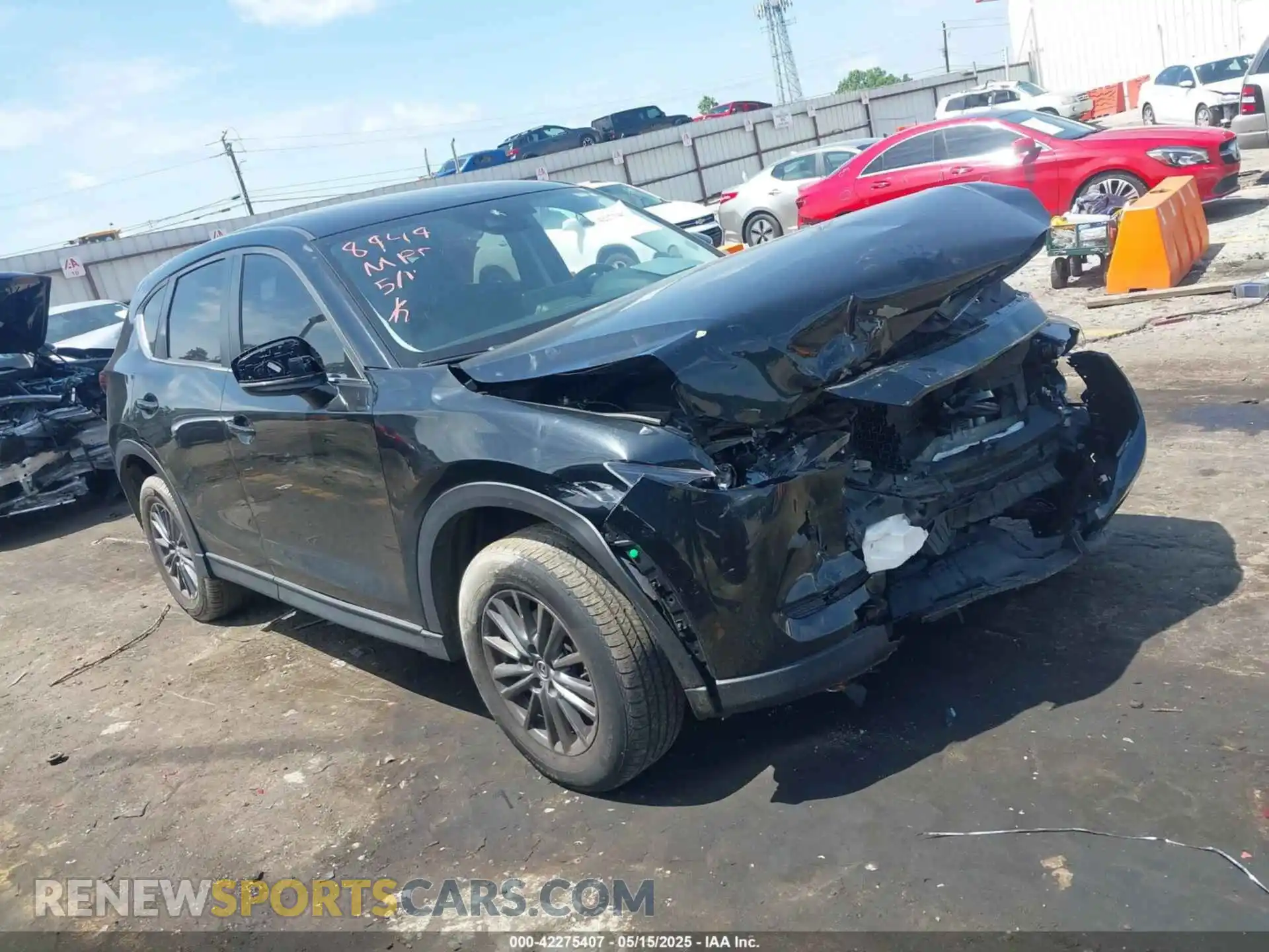 1 Photograph of a damaged car JM3KFACM4M0328949 MAZDA CX-5 2021