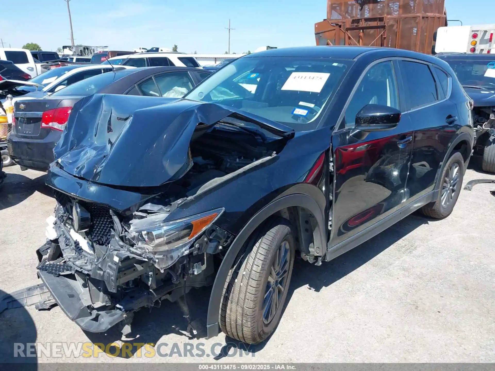 2 Photograph of a damaged car JM3KFACM4M0339207 MAZDA CX-5 2021