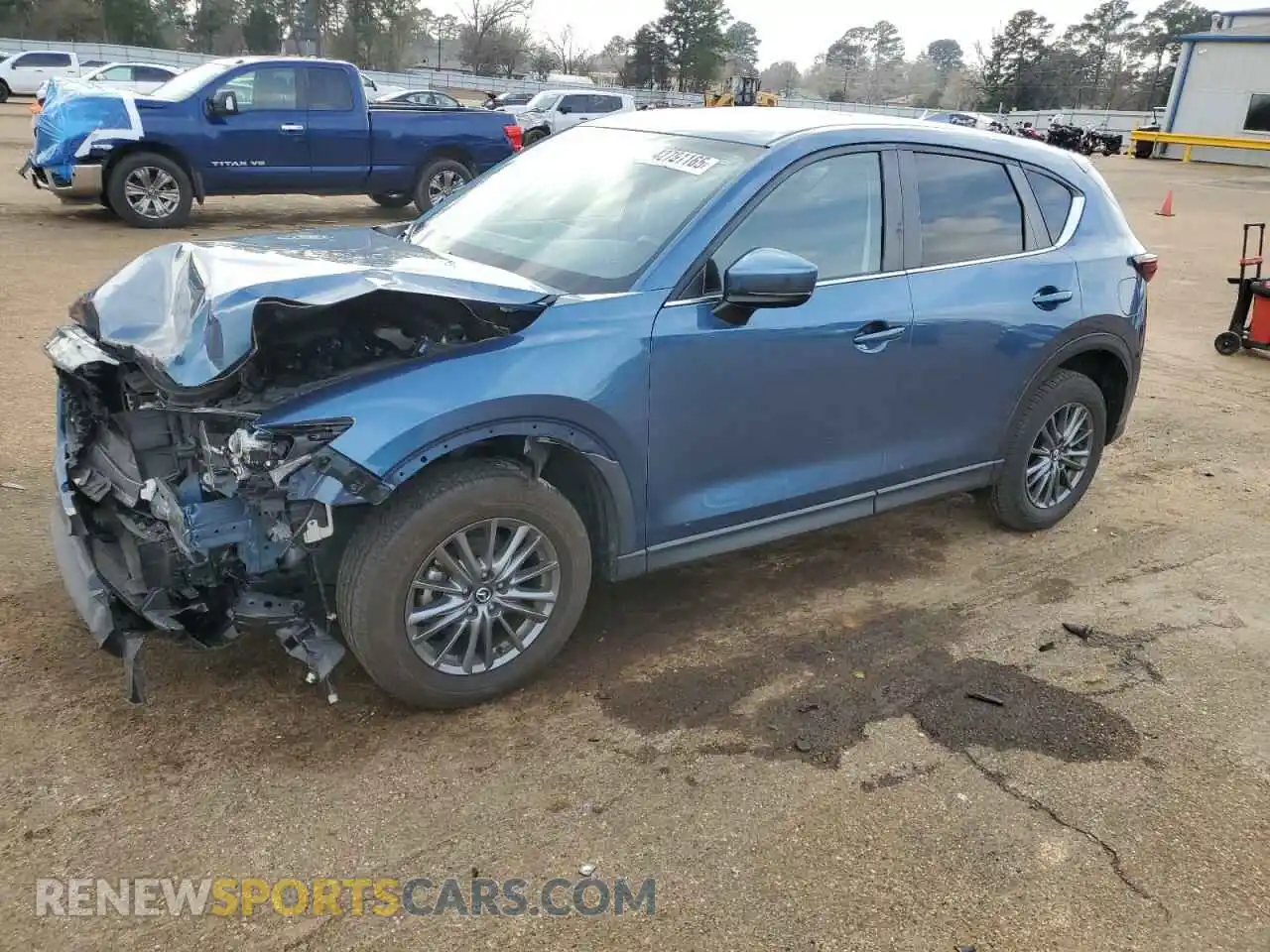 1 Photograph of a damaged car JM3KFACM4M0357013 MAZDA CX-5 2021