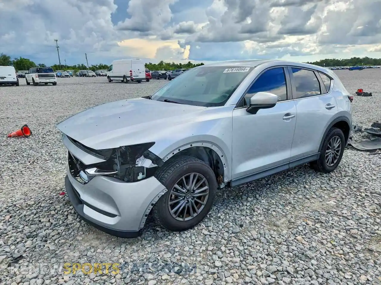 1 Photograph of a damaged car JM3KFACM4M0378122 MAZDA CX-5 2021