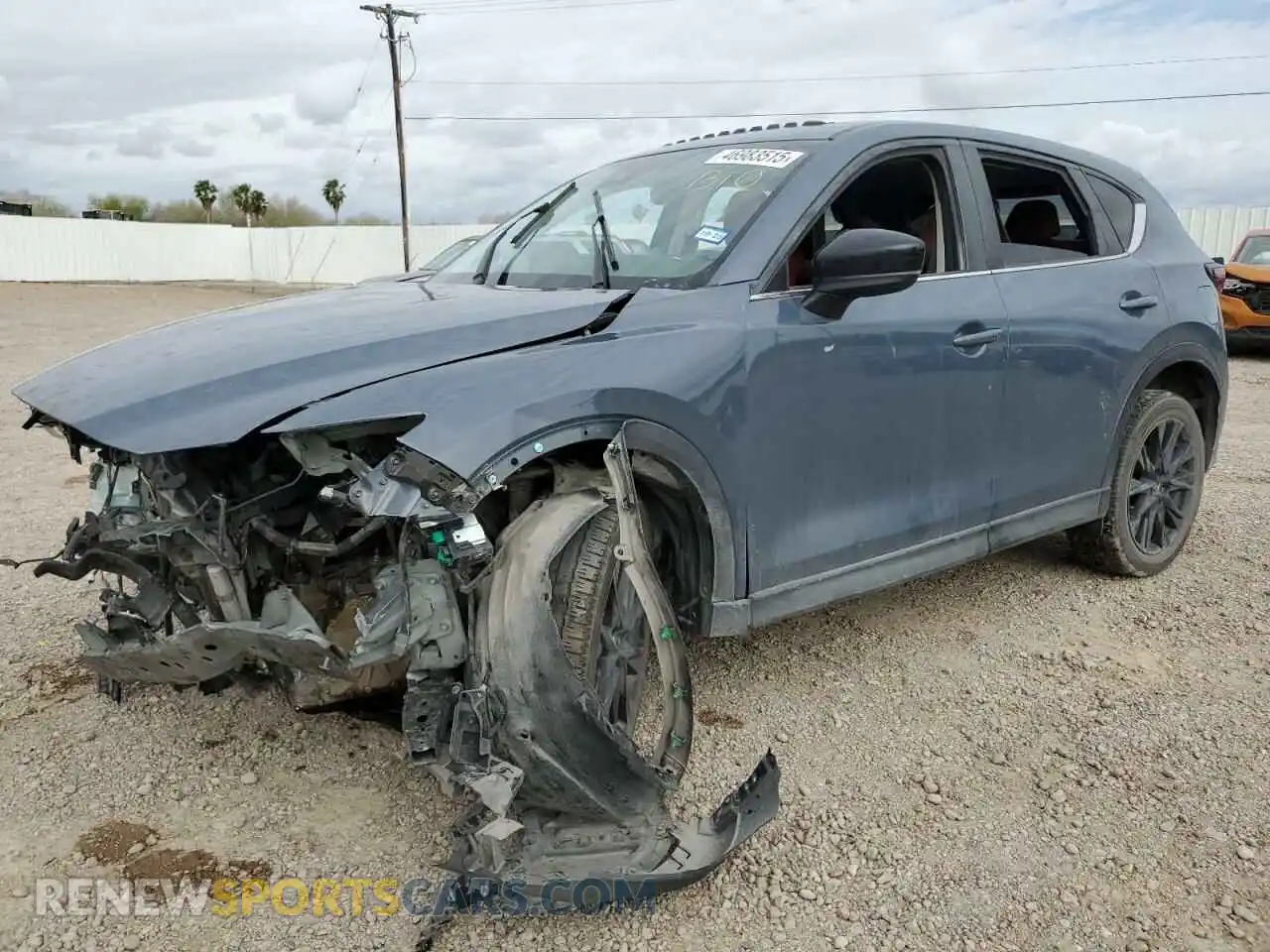 1 Photograph of a damaged car JM3KFACM4M0473022 MAZDA CX-5 2021