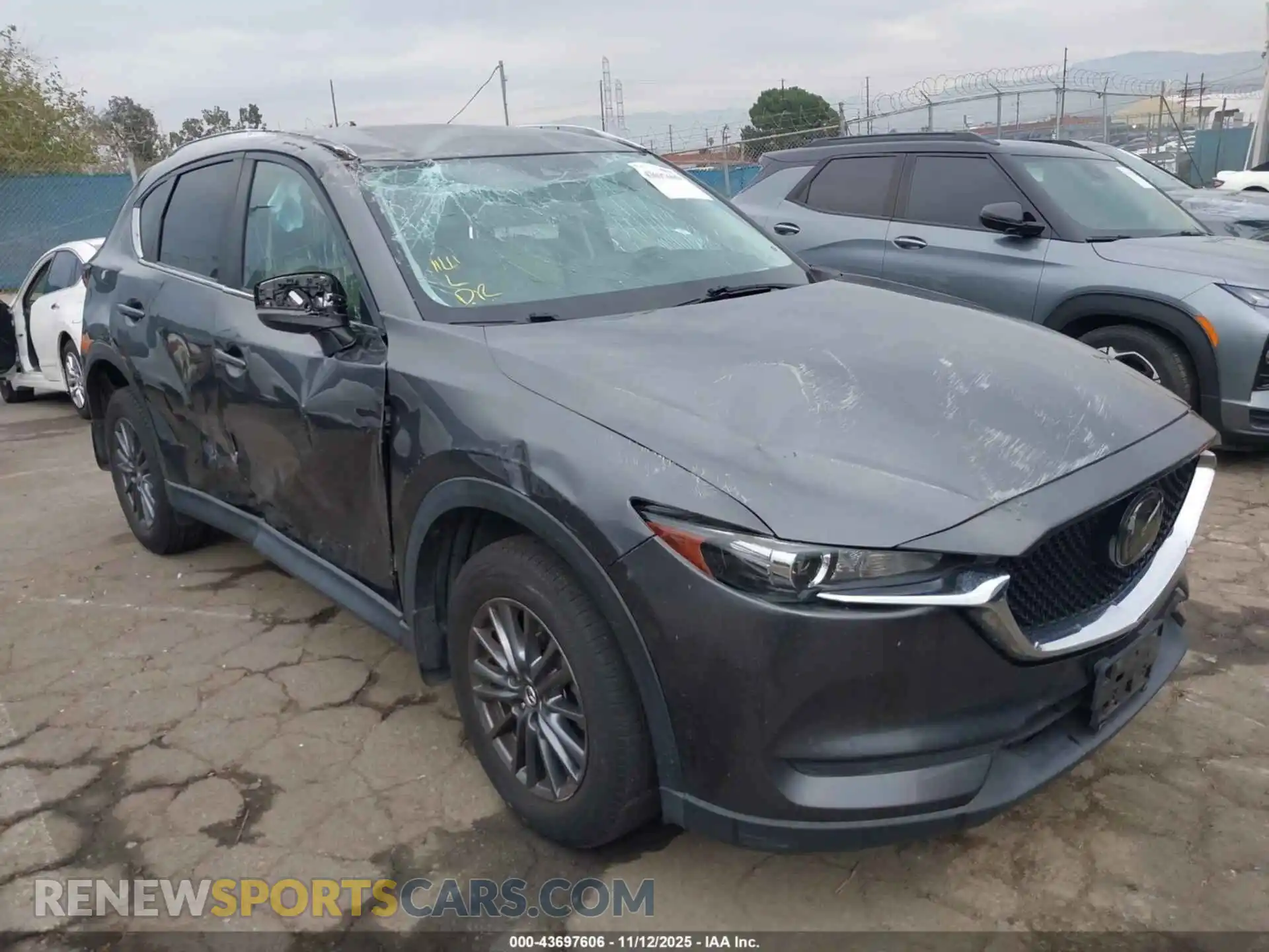 1 Photograph of a damaged car JM3KFACM4M1309408 MAZDA CX-5 2021