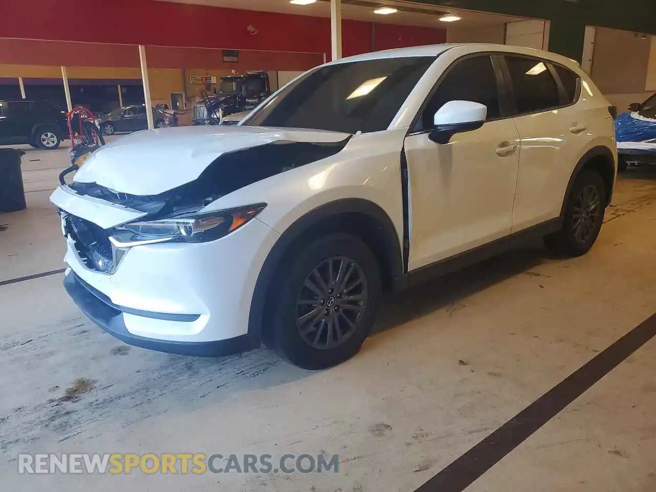1 Photograph of a damaged car JM3KFACM5M0329592 MAZDA CX-5 2021