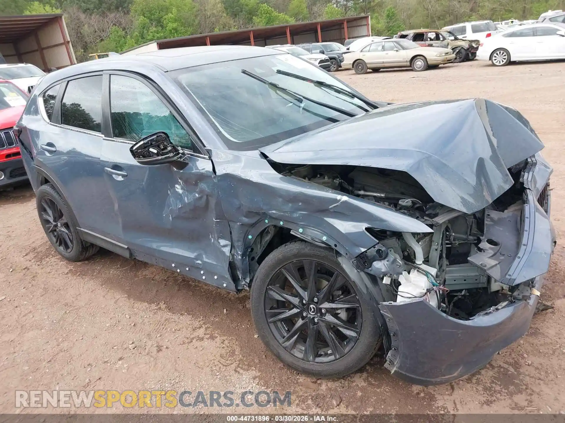 1 Photograph of a damaged car JM3KFACM5M0340334 MAZDA CX-5 2021