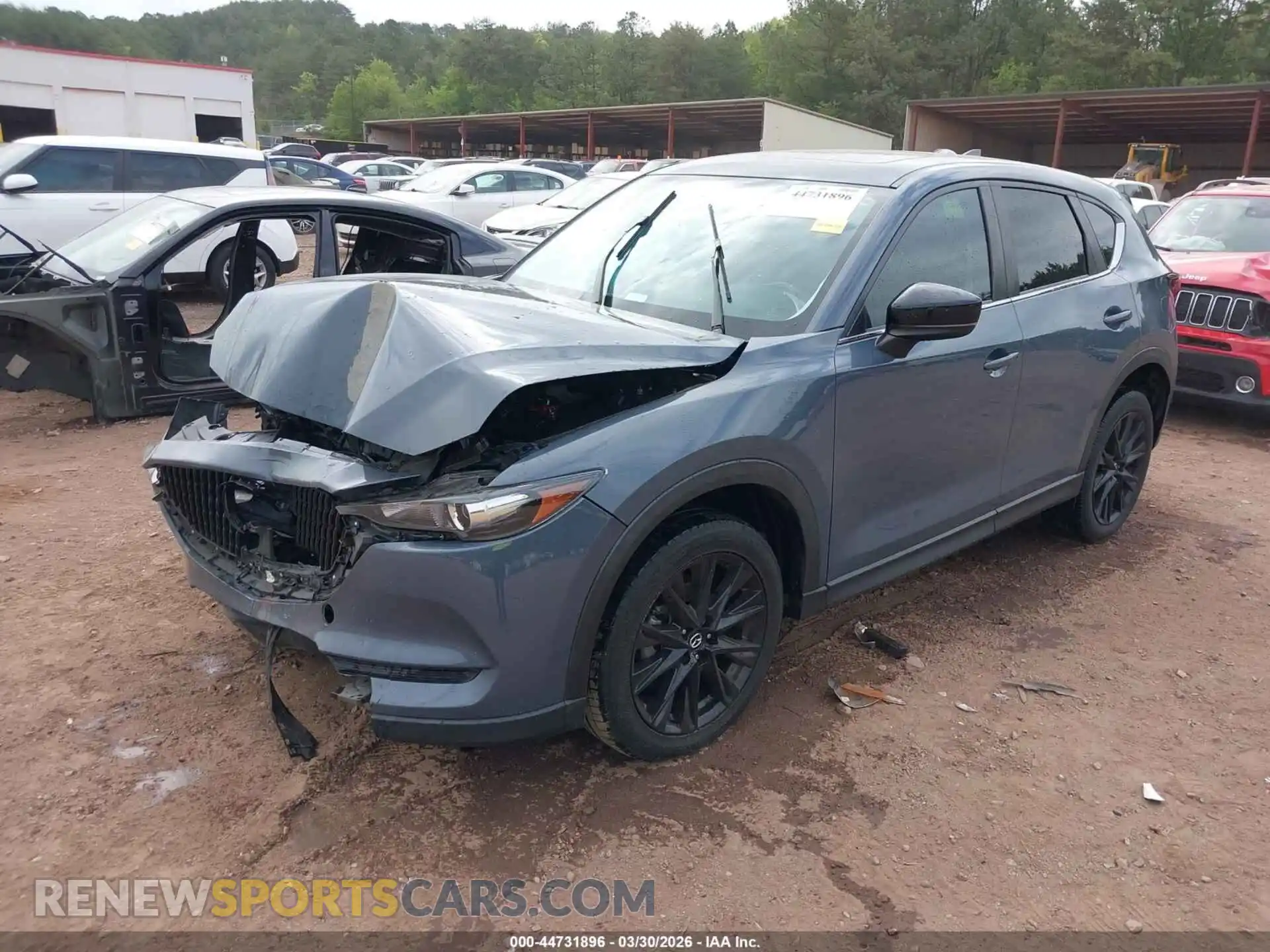 2 Photograph of a damaged car JM3KFACM5M0340334 MAZDA CX-5 2021